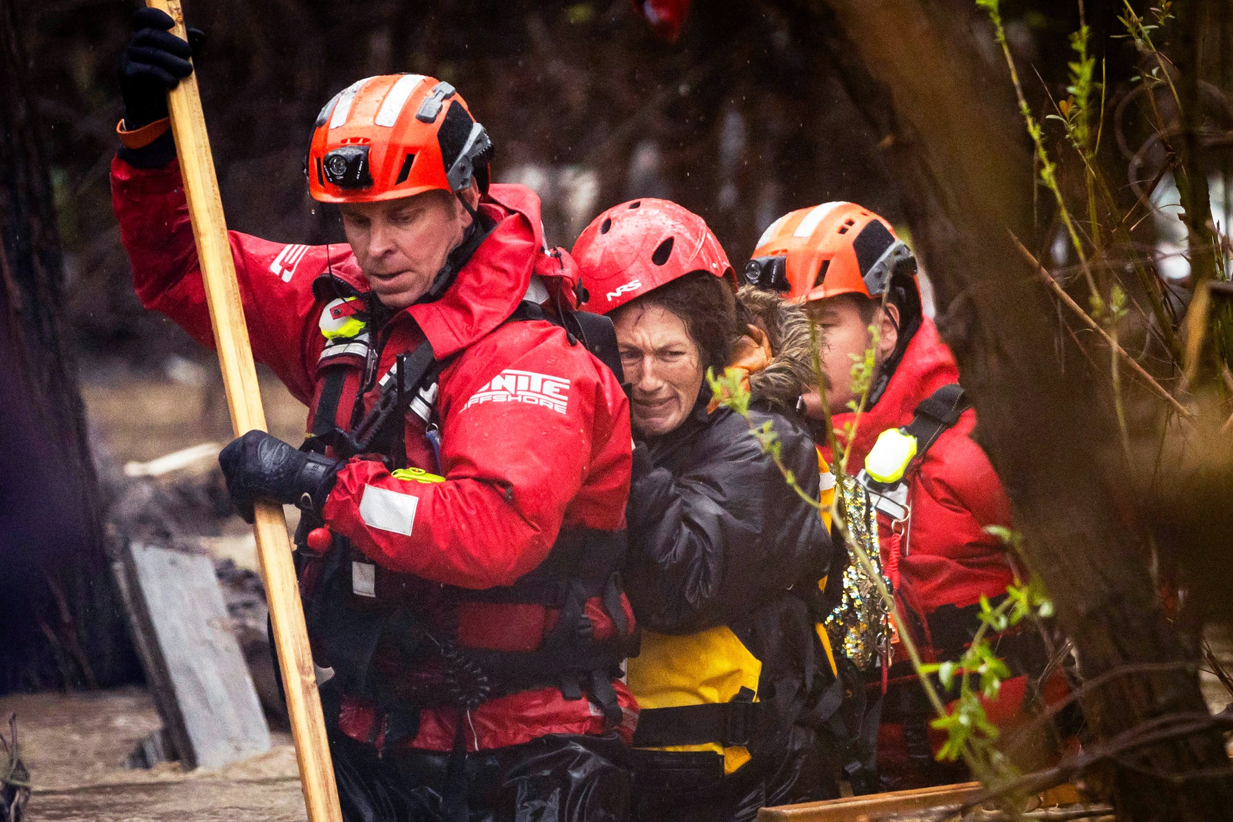 southern california atmospheric rain weather storm flood danger rescue