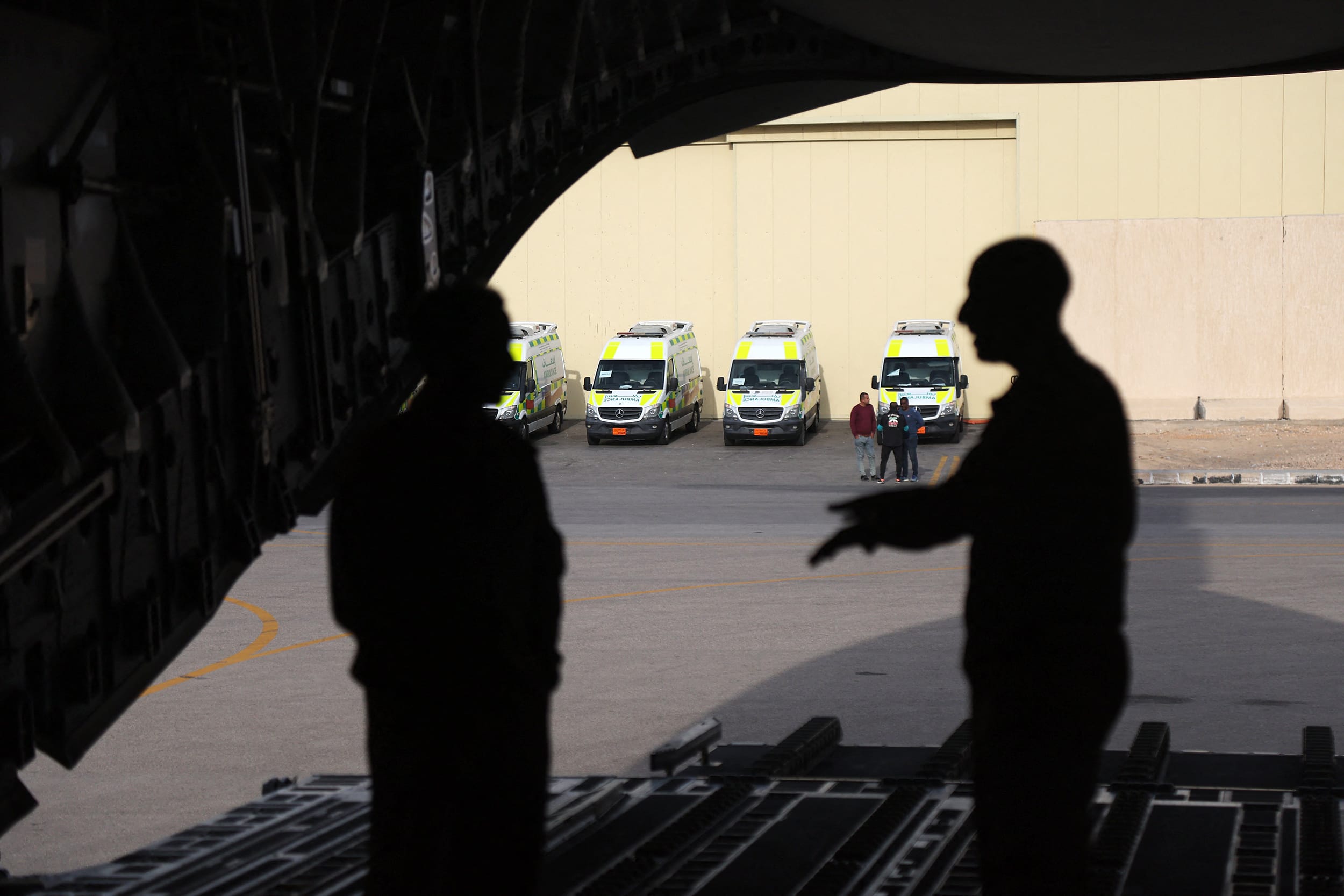 Gaza Aid Ambulances