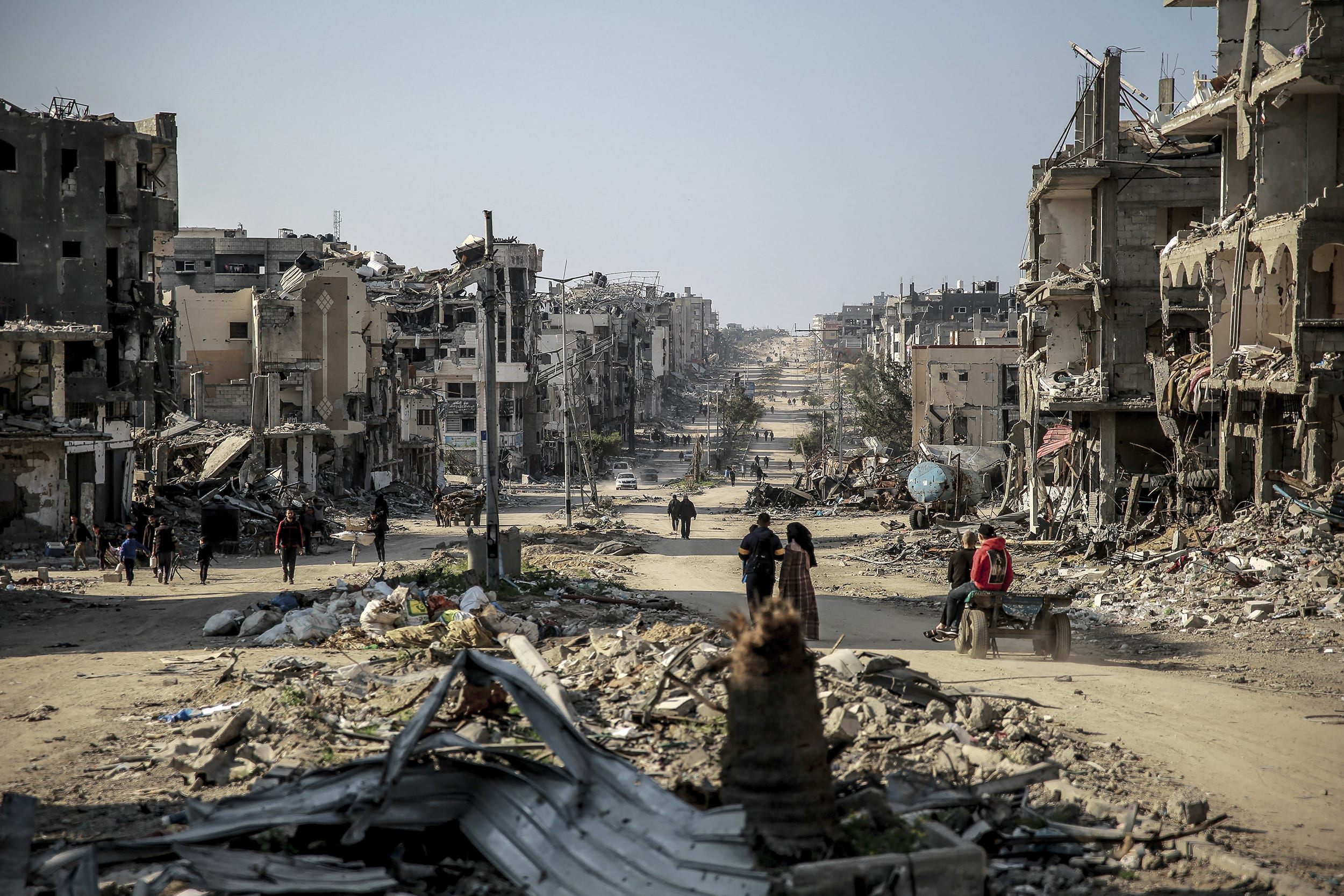 Israeli Strikes in Beit Lahia Gaza