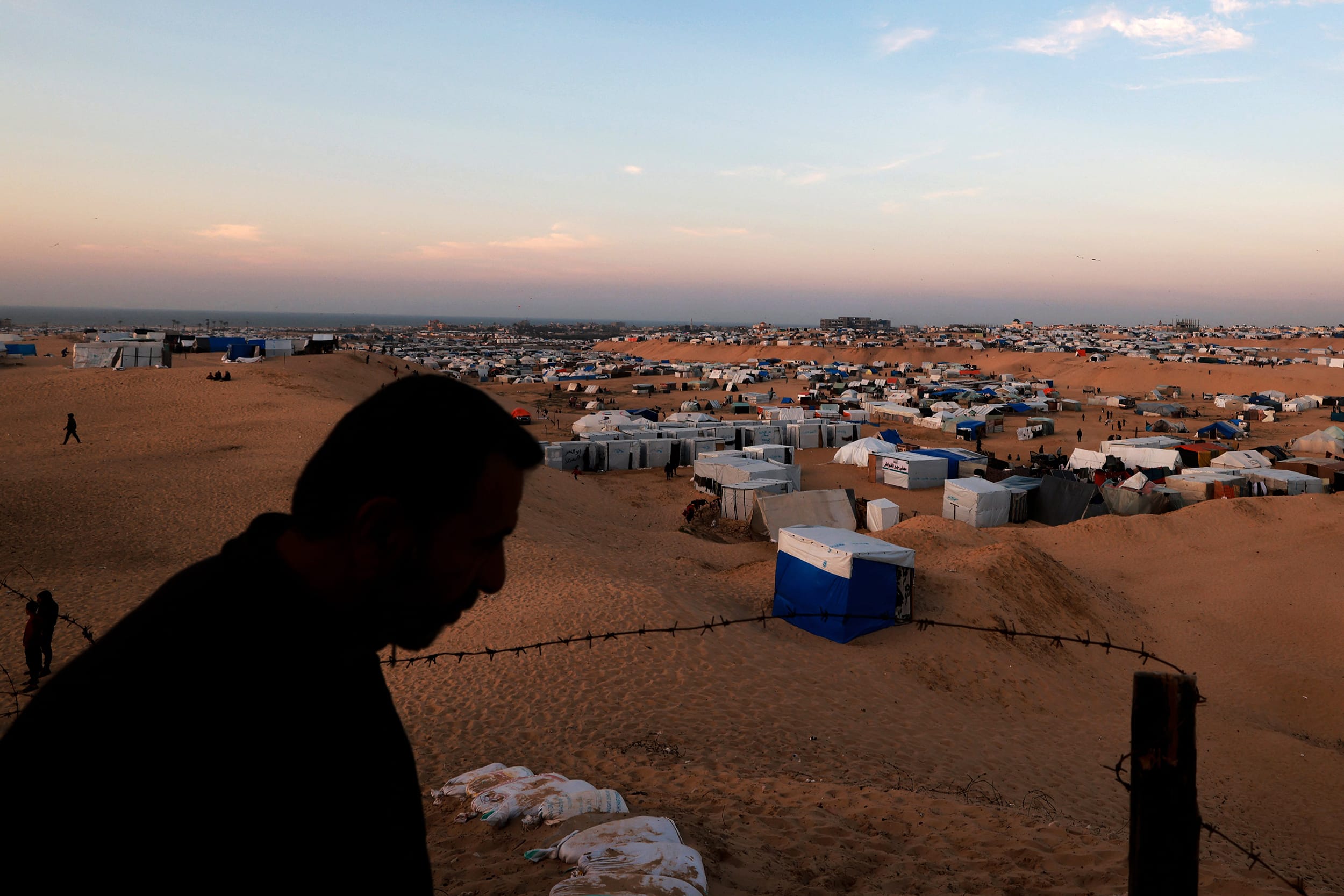 Rafah Gaza Civilian Camp