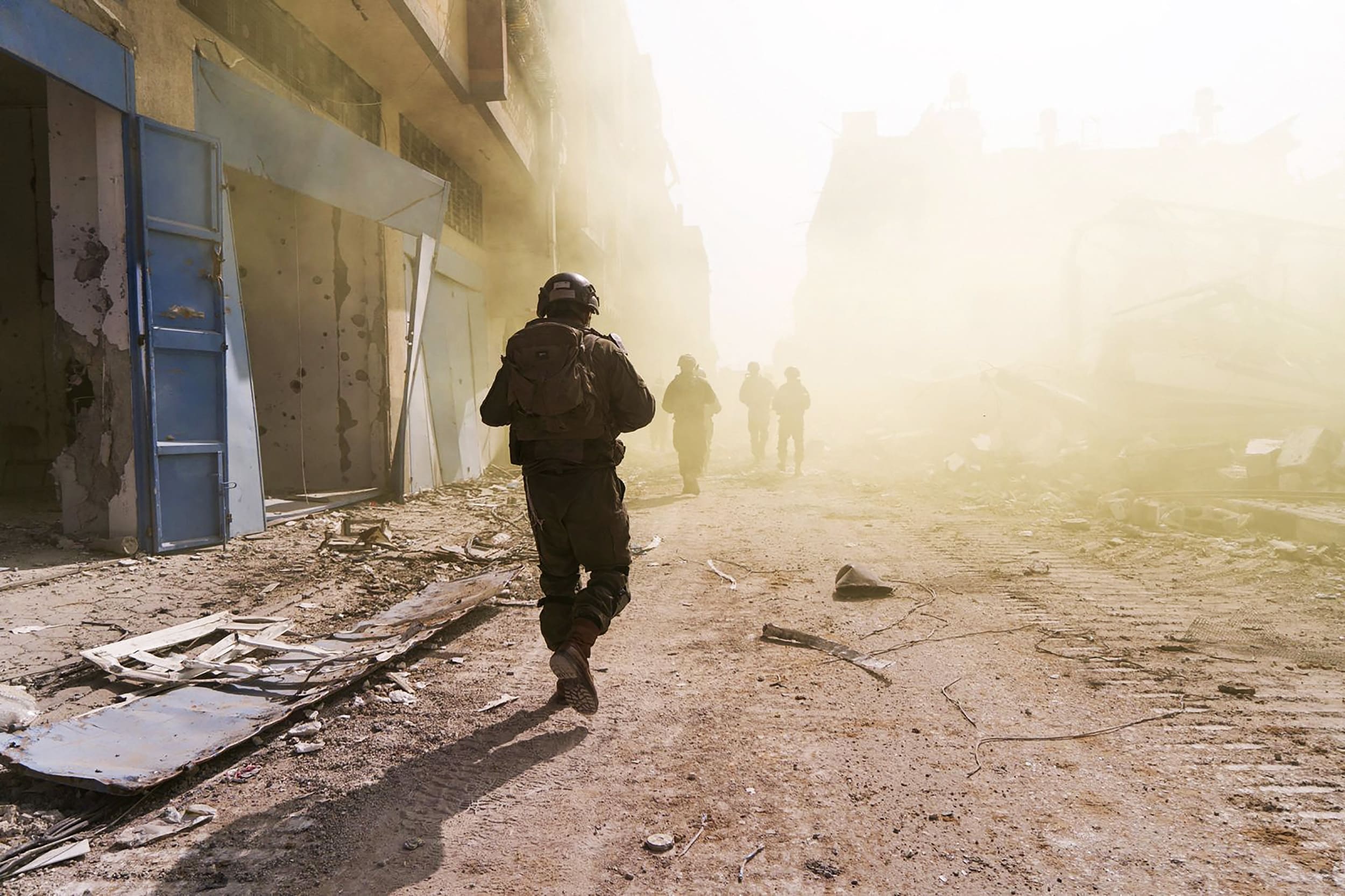 Israeli Soldiers in Gaza