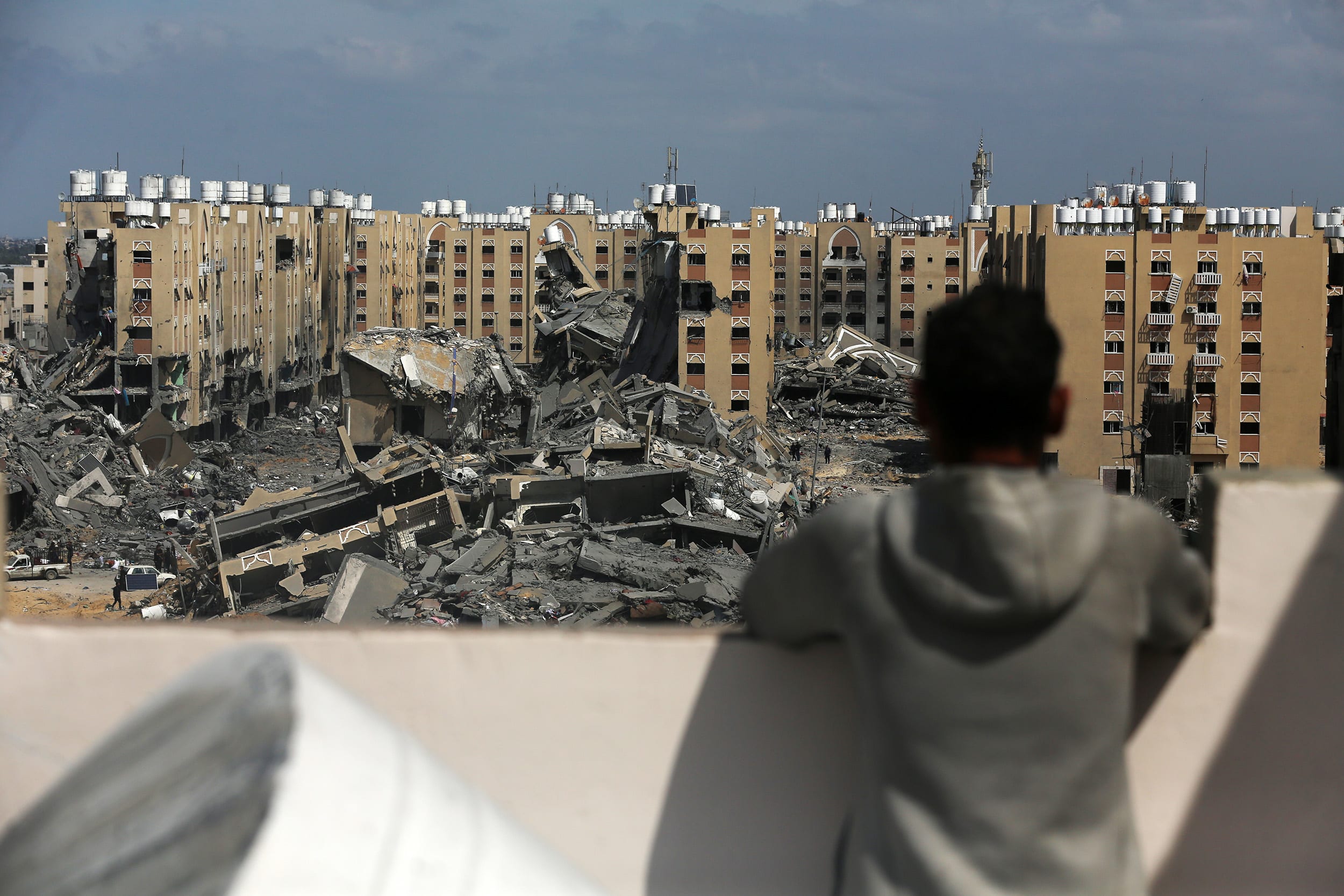 Aftermath of Israeli Airstrike In Gaza