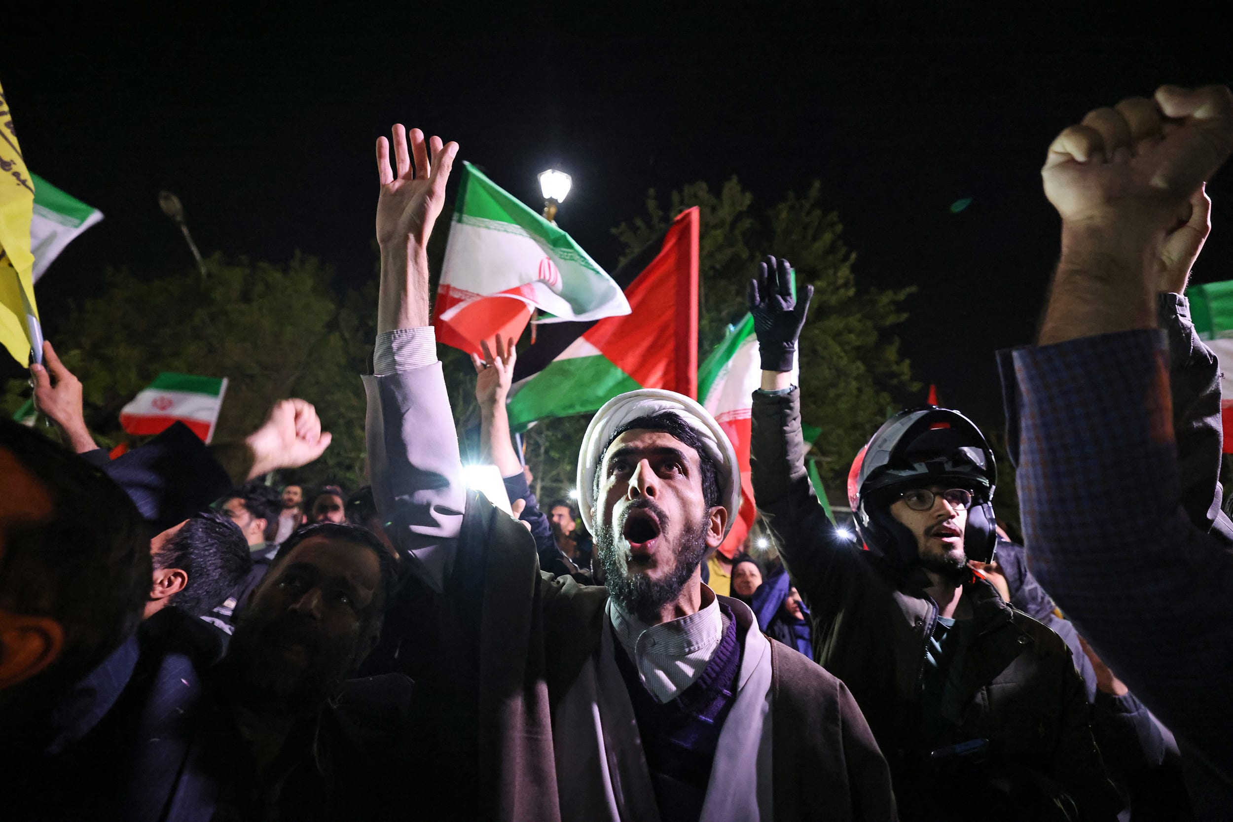 Iran's Revolutionary Guards confirmed early April 14, 2024 that a drone and missile attack was under way against Israel in retaliation for a deadly April 1 drone strike on its Damascus consulate. 
