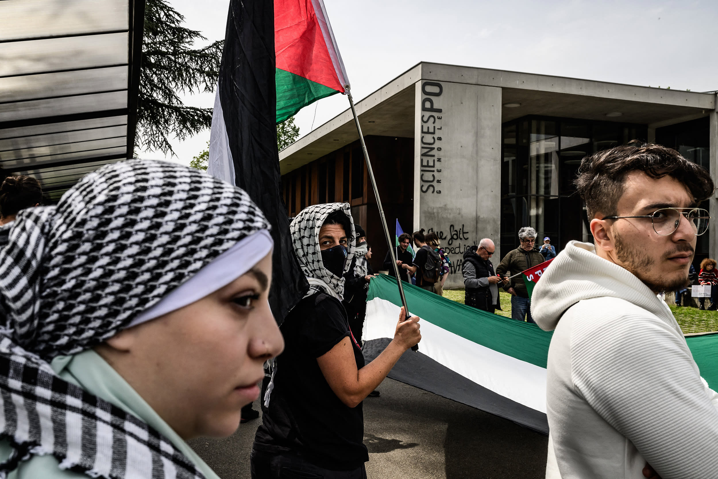 In an echo of tense demonstrations rocking many top US universities, students at Sciences Po, especially in Paris, have staged a number of protests, with some students furious over the Israel-Hamas war and ensuing humanitarian crisis in the besieged Palestinian territory of Gaza.