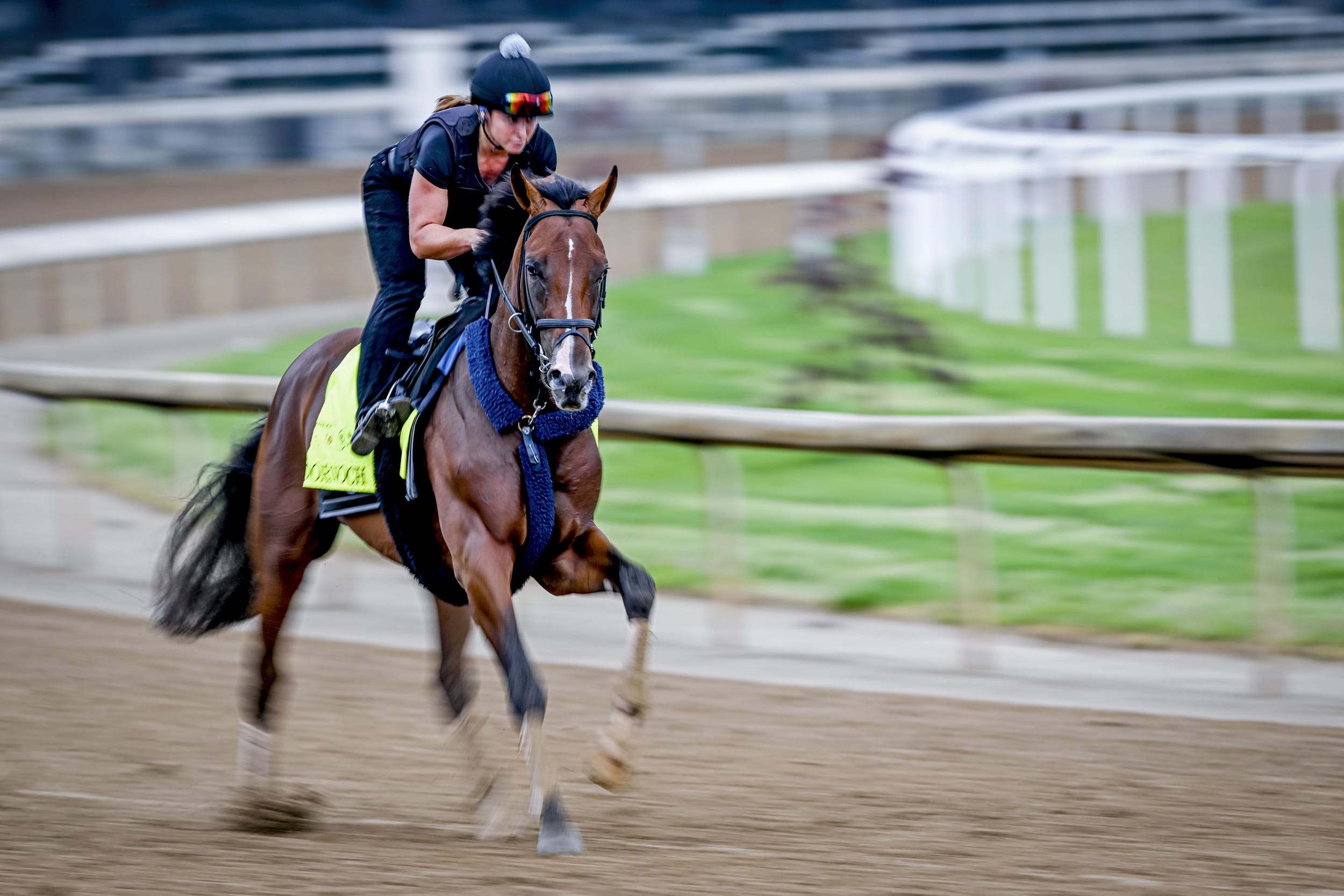 Danny Gargan atop horse Dornoch.