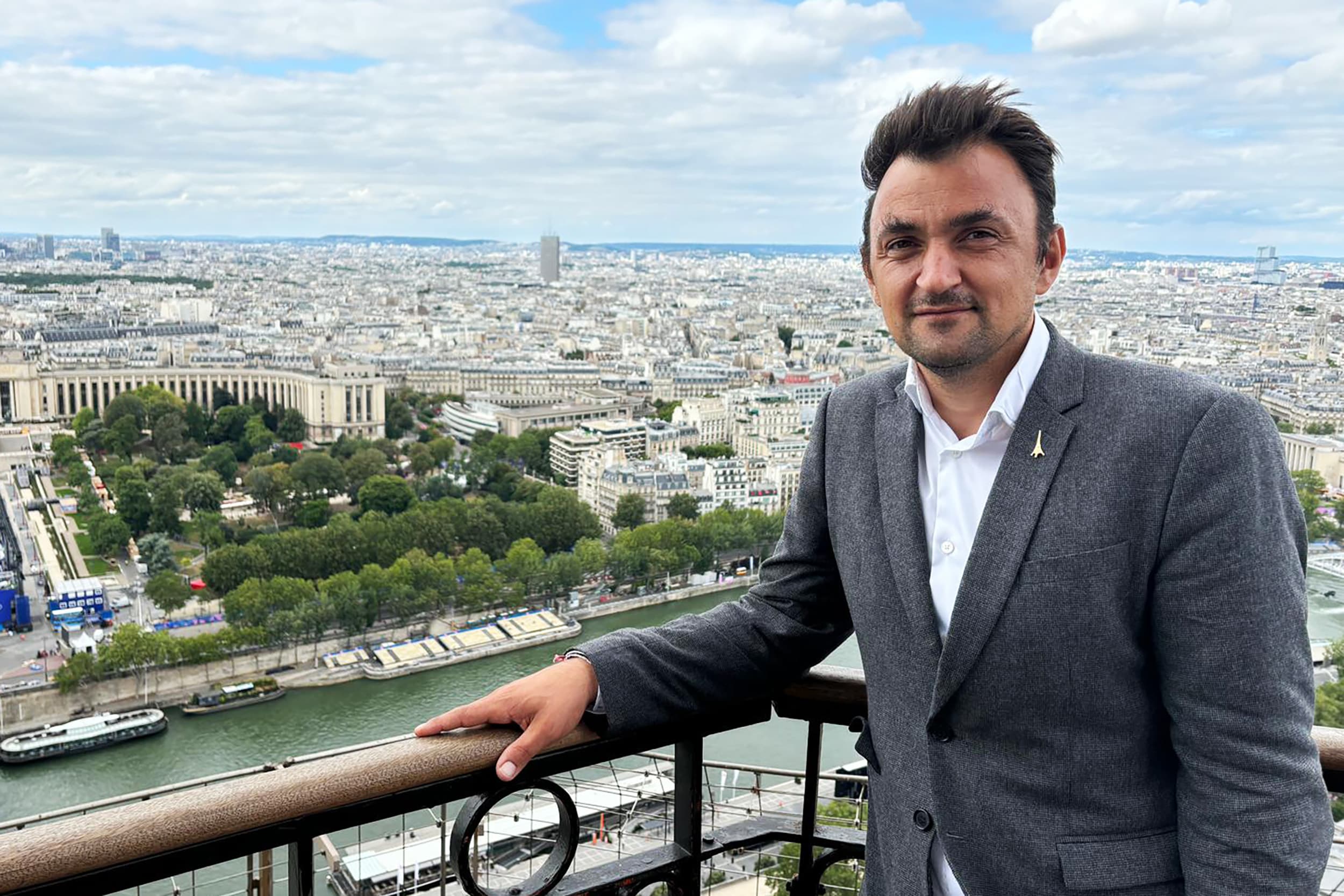 Eiffel Tower President Jean Francois Martins