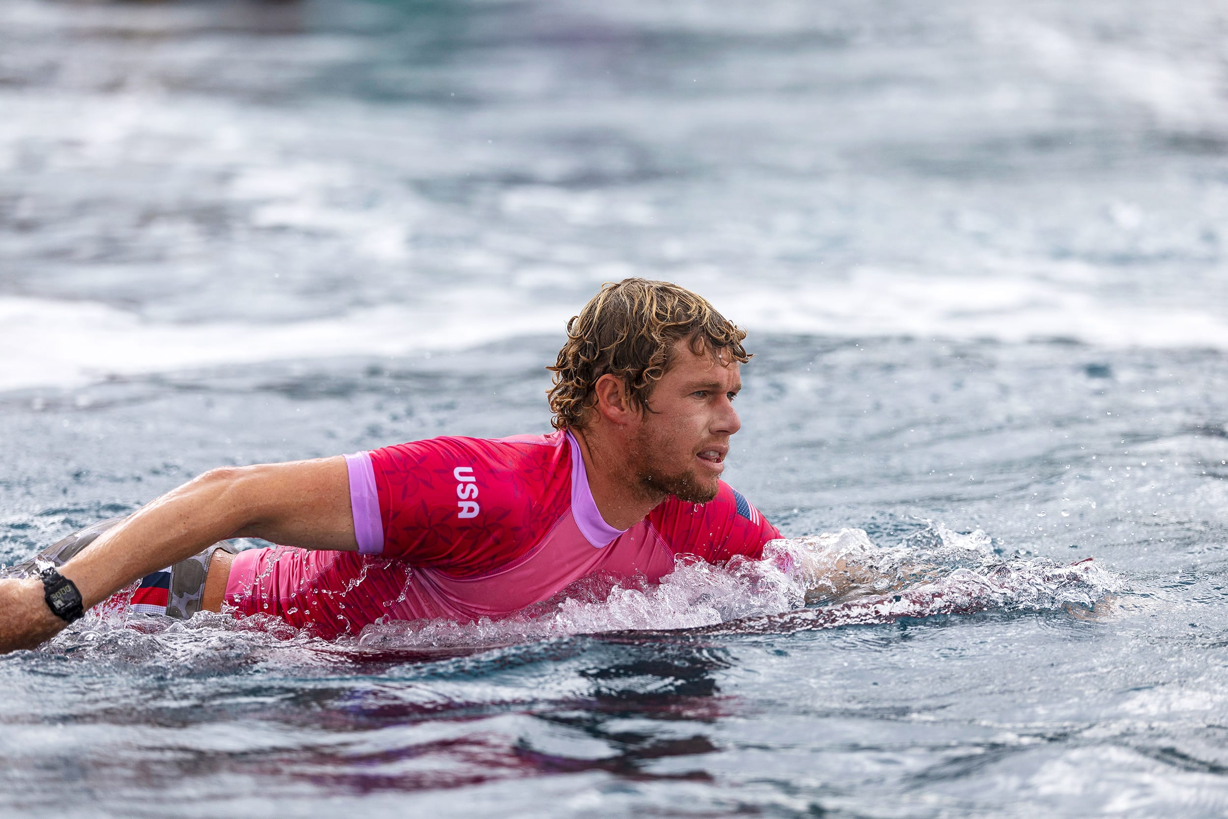 Image: paris olympics john john florence surfer