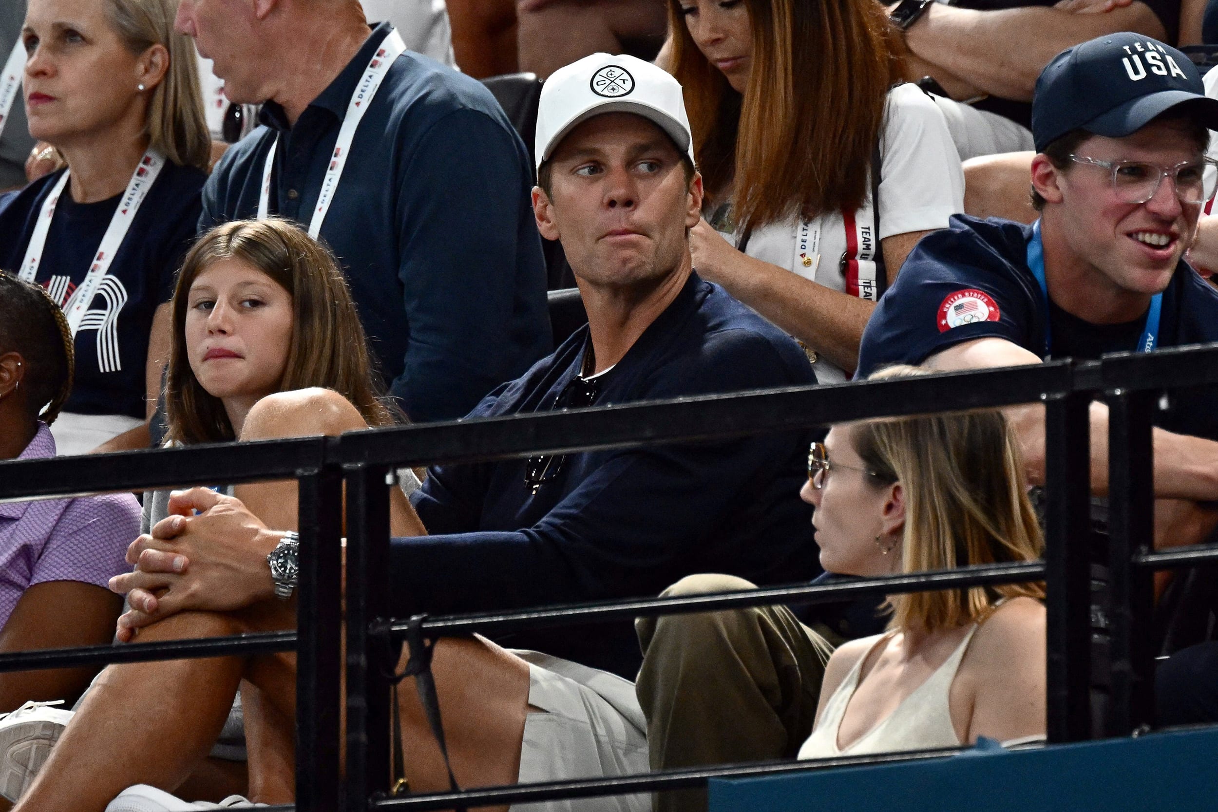 Tom Brady at the Paris Olympics