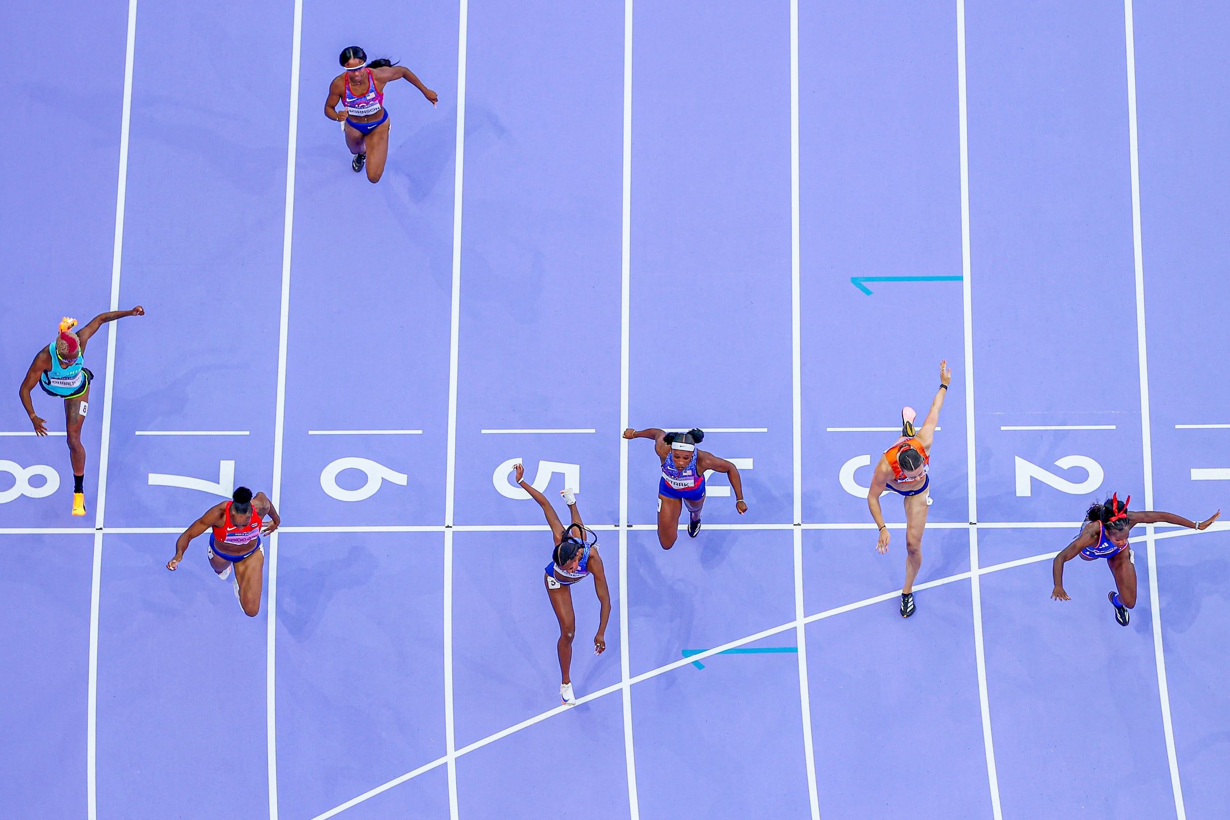 Women's 100m hurdles.