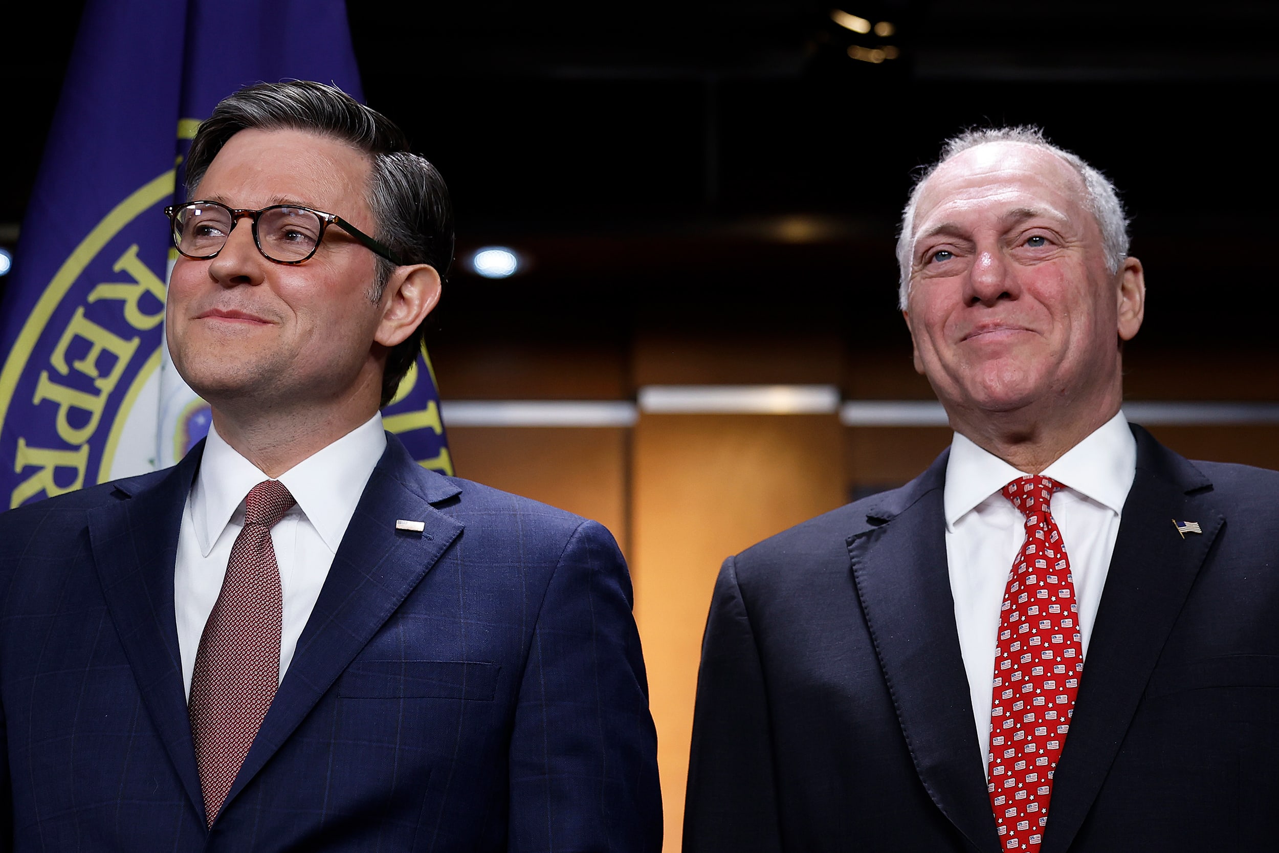 mike johnson steve scalies politics political politicians