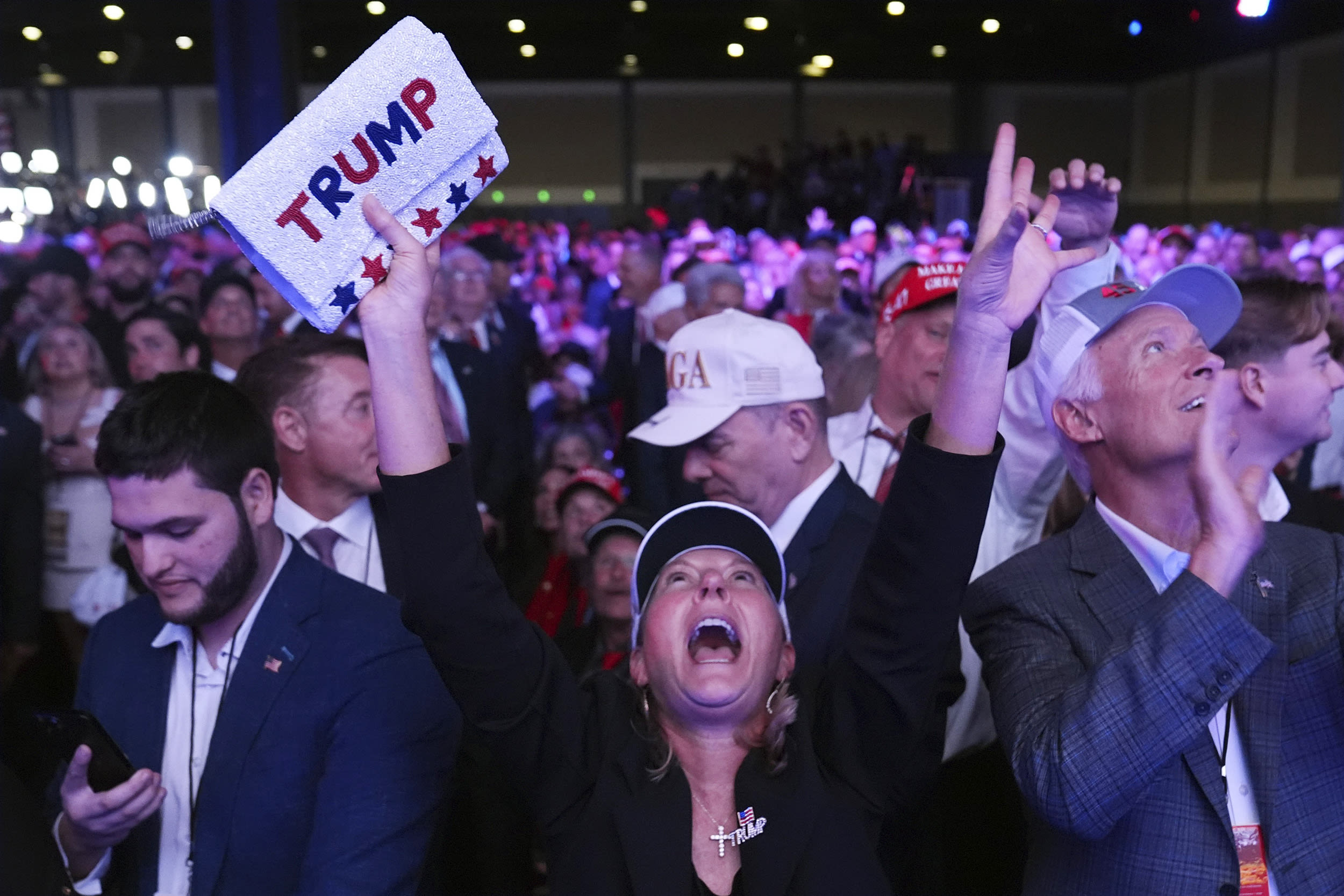 Trump Supporters in West Palm Beach, Fla. 