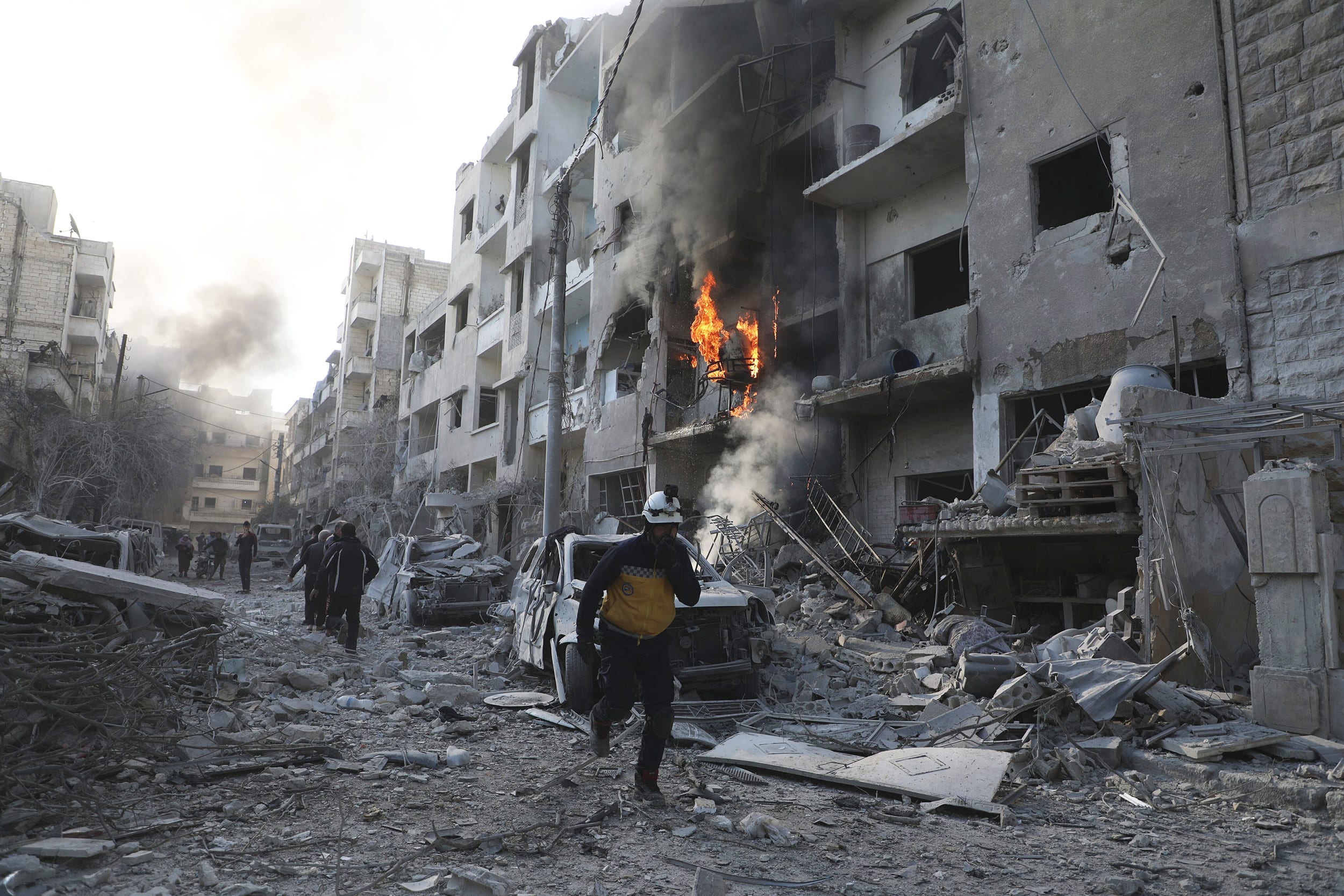Syria Battle Middle East conflict: Syria’s military counterattacks after rebels ...