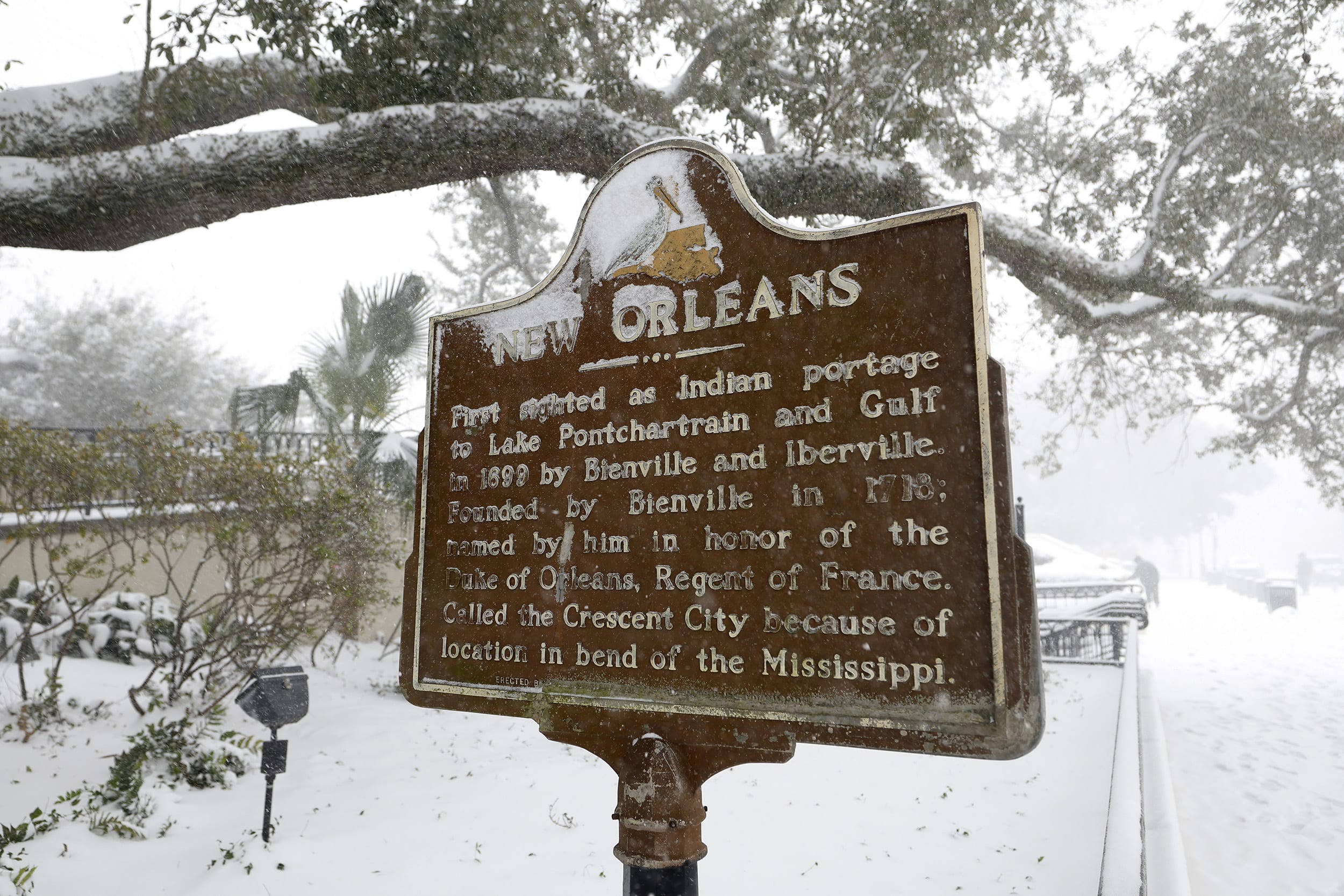 Winter Storm Brings Rare Snowfall To Large Swath Of Southern States