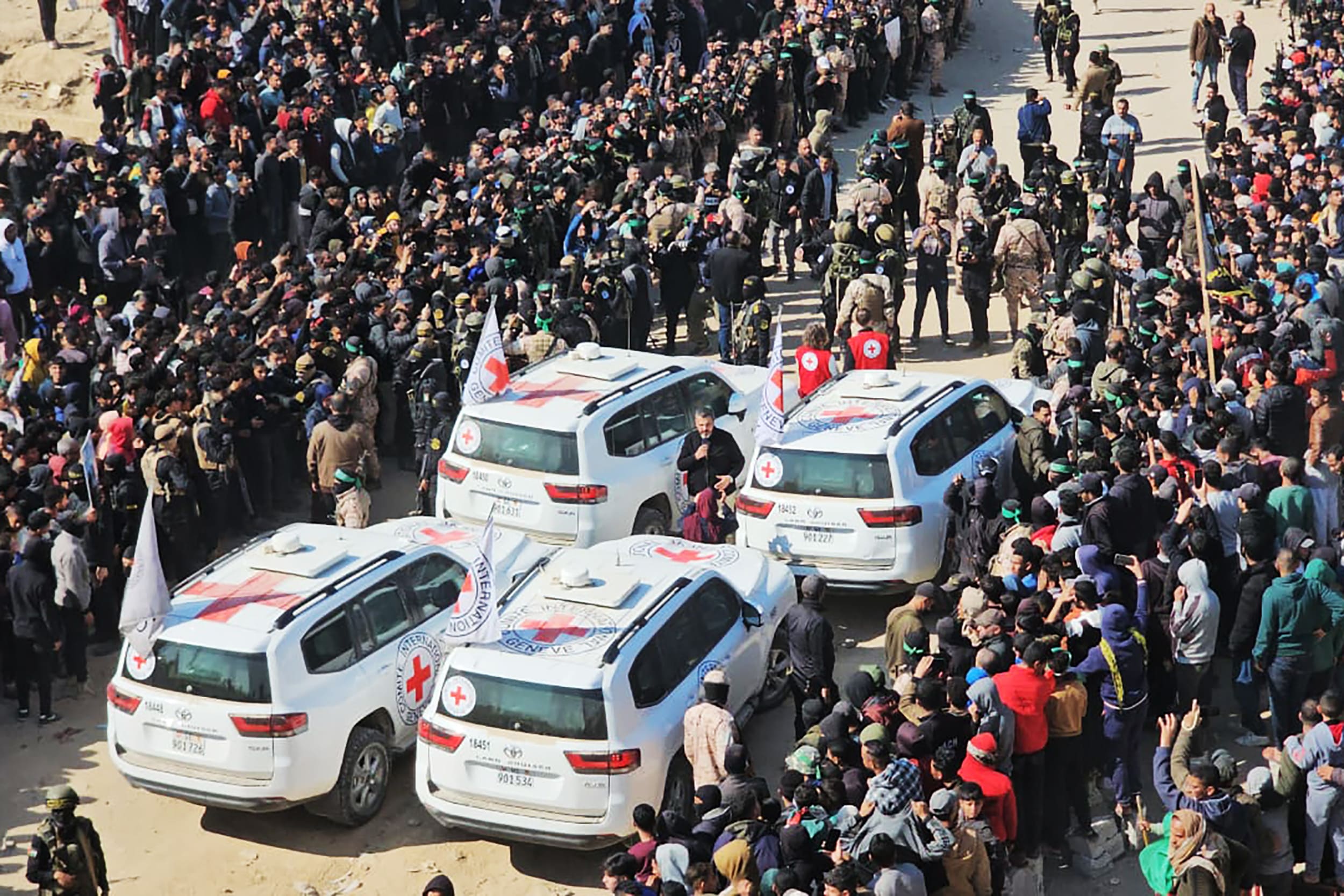 Israeli Hostage Release in Khan Younis