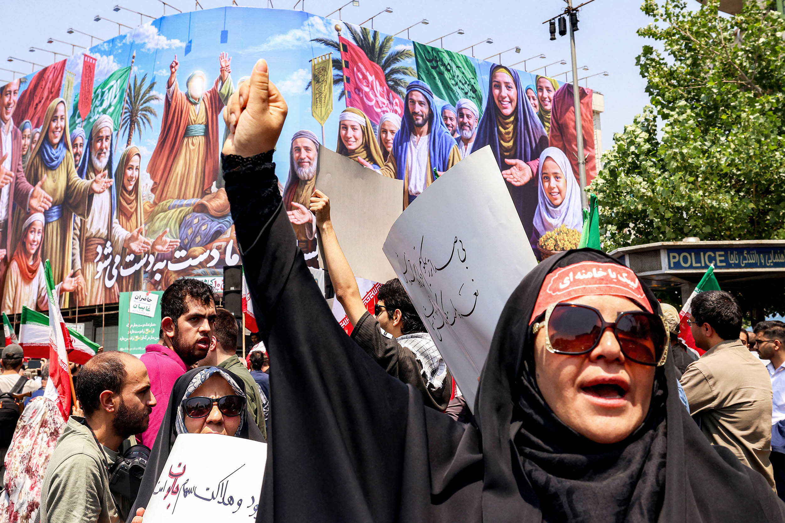 IRAN-ISRAEL-CONFLICT-POLITICS-NUCLEAR-PROTEST