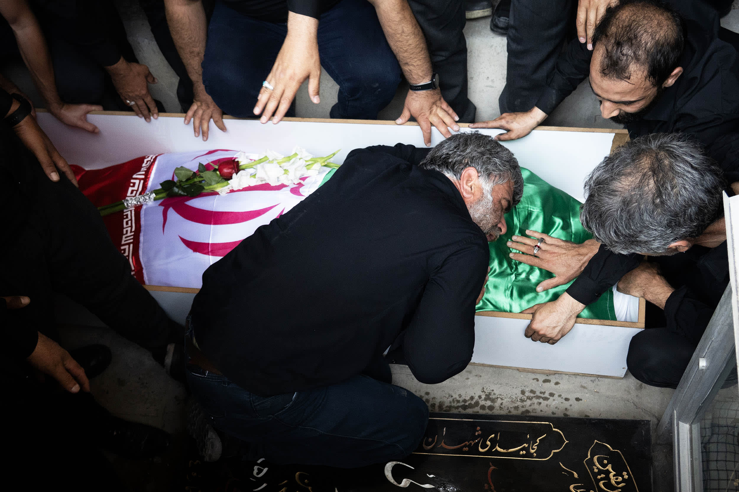 Funeral ceremony held in Tabriz for the 23 soldiers killed in Israeli attacks