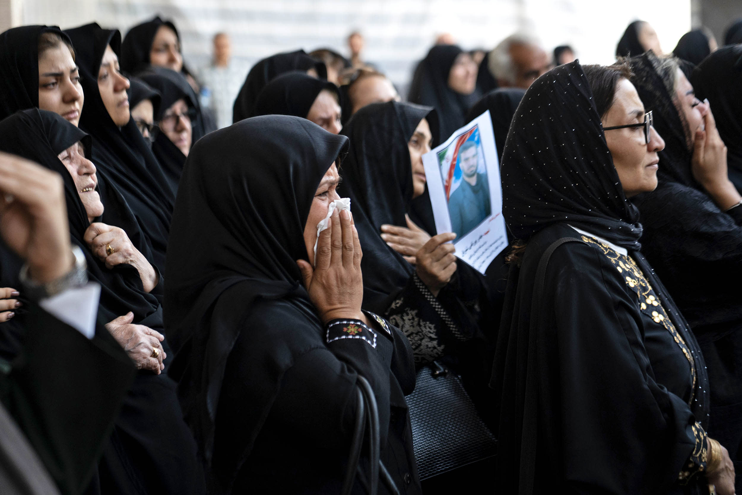 Funeral ceremony held in Tabriz for the 23 soldiers killed in Israeli attacks
