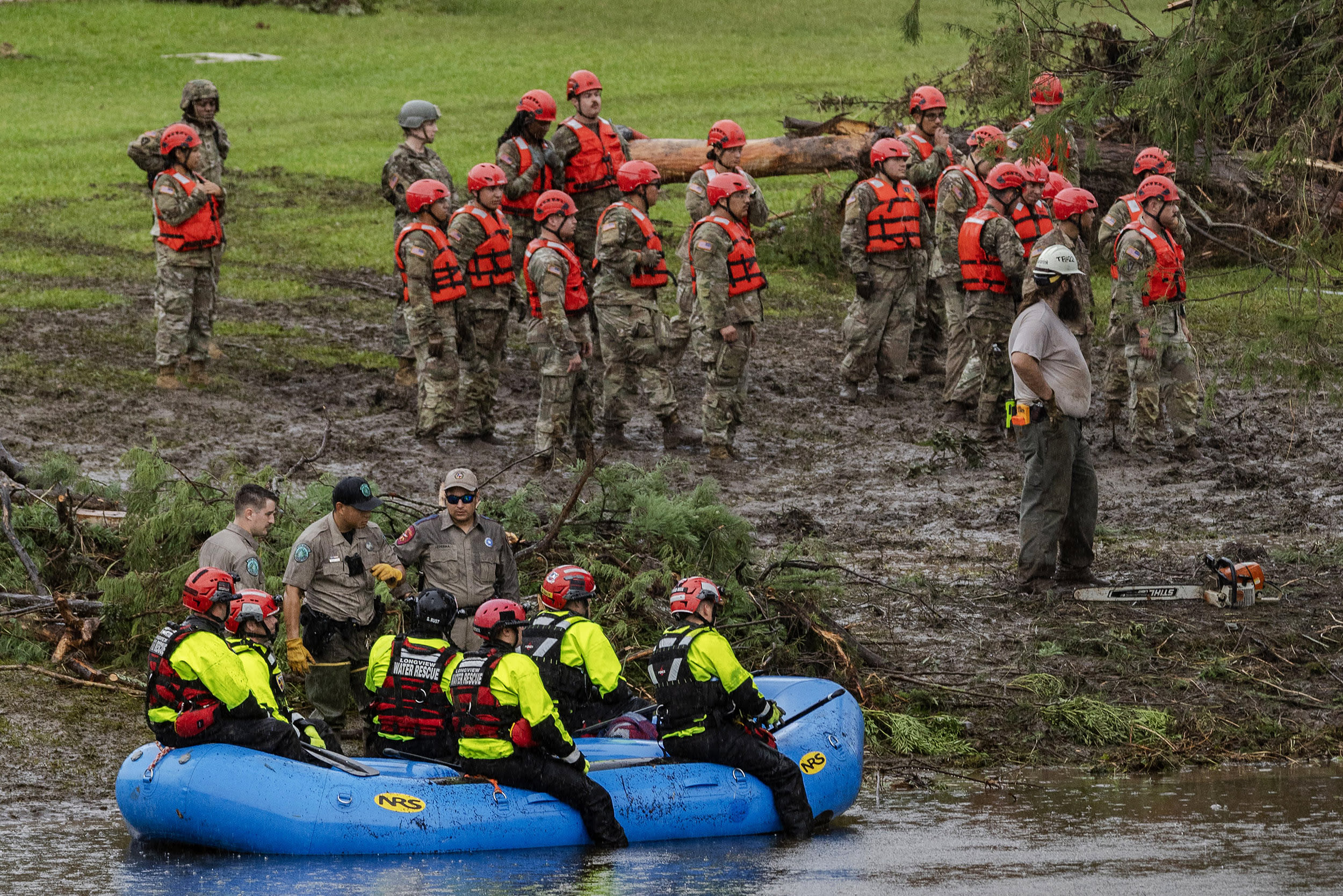 Image: Death Toll Rises After Flash Floods In Texas Hill Country