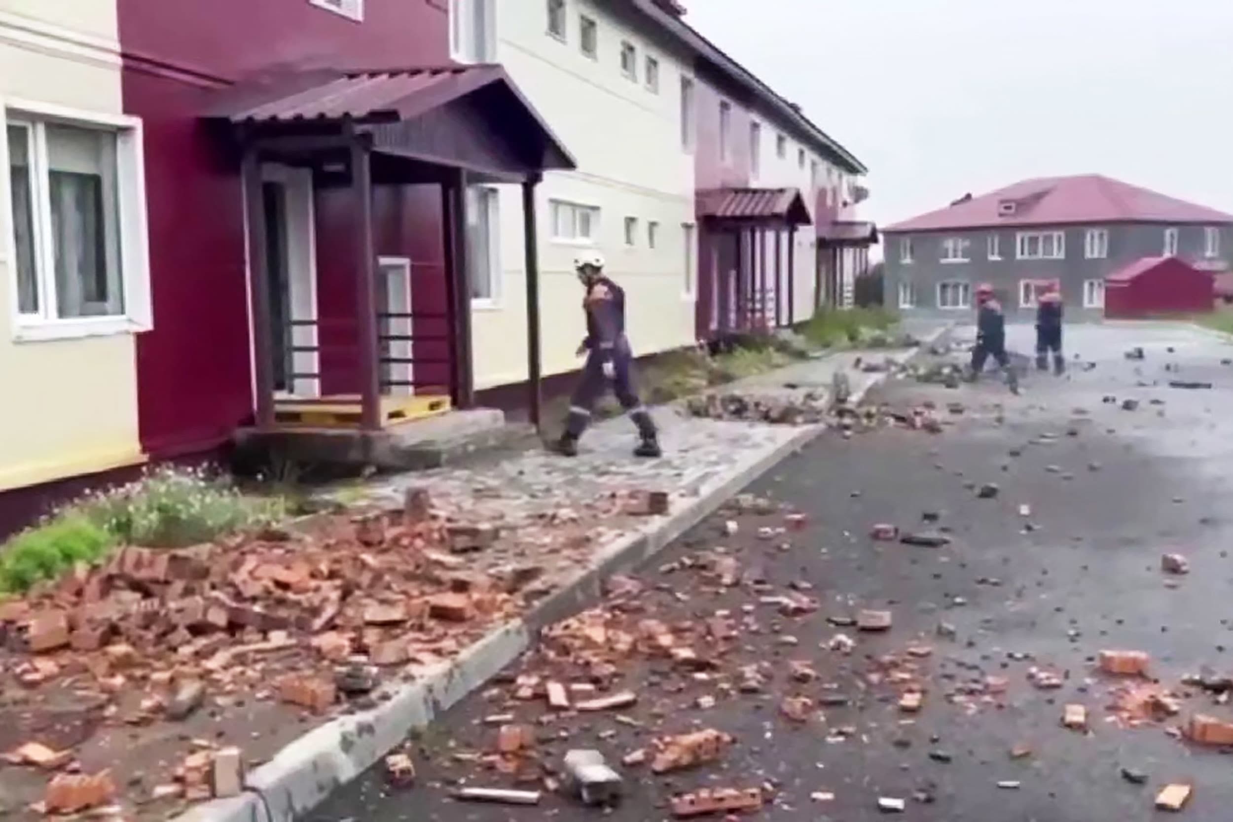 Image: RUSSIA-EARTHQUAKE