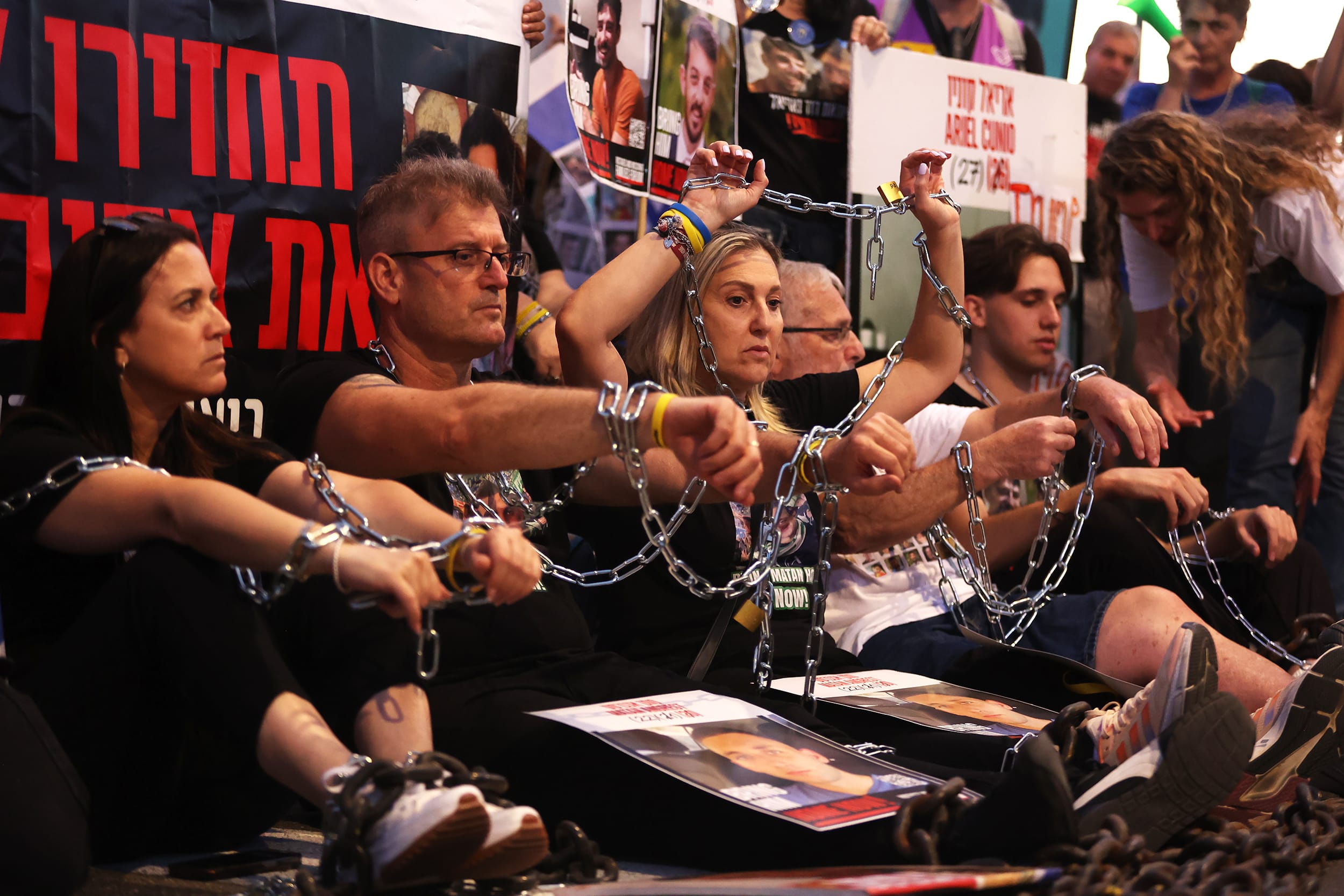 Demonstration held in Jerusalem against the ground operation in Gaza