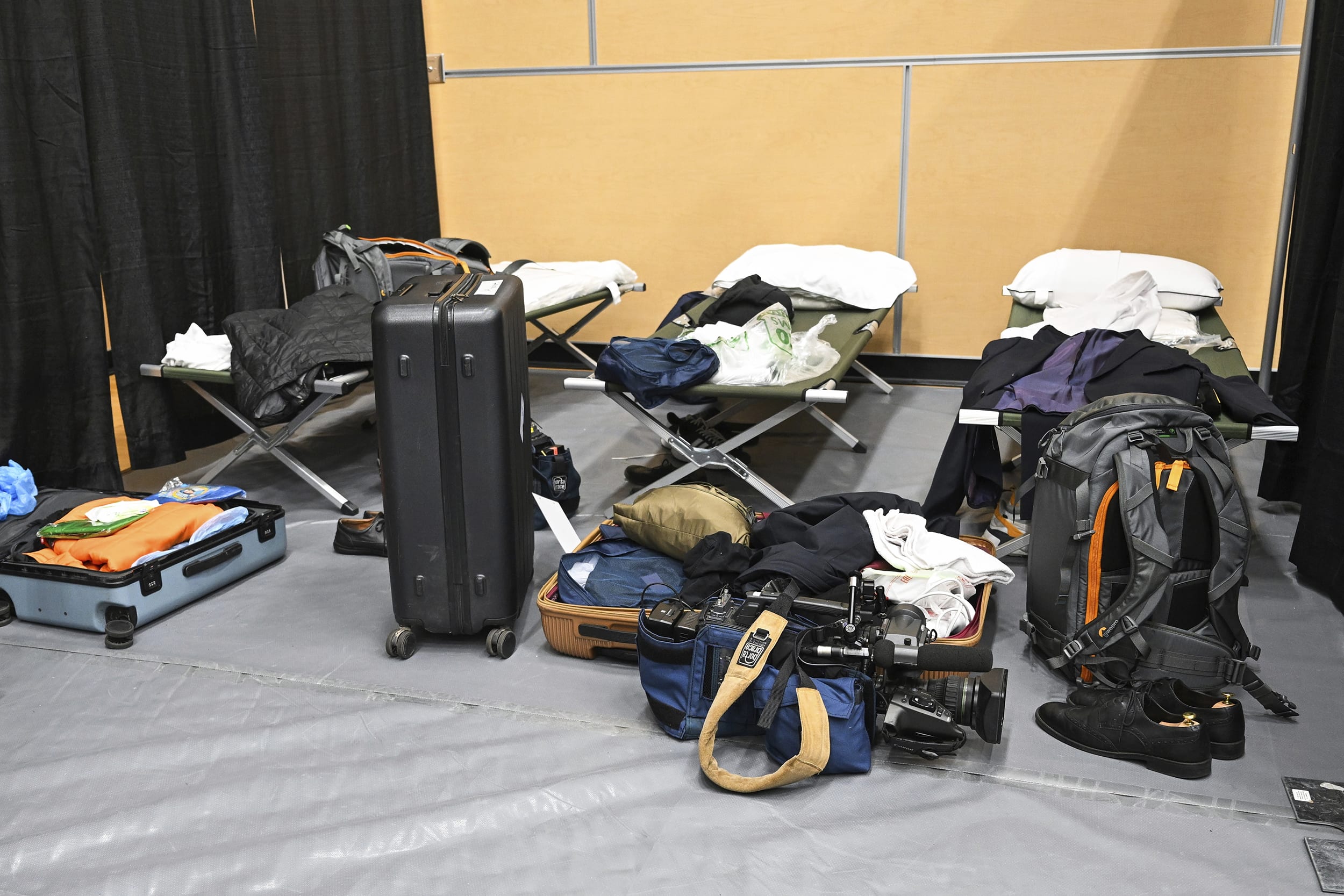 Anchorage ahead of the meeting between Russian President Vladimir Putin and US President Donald Trump.