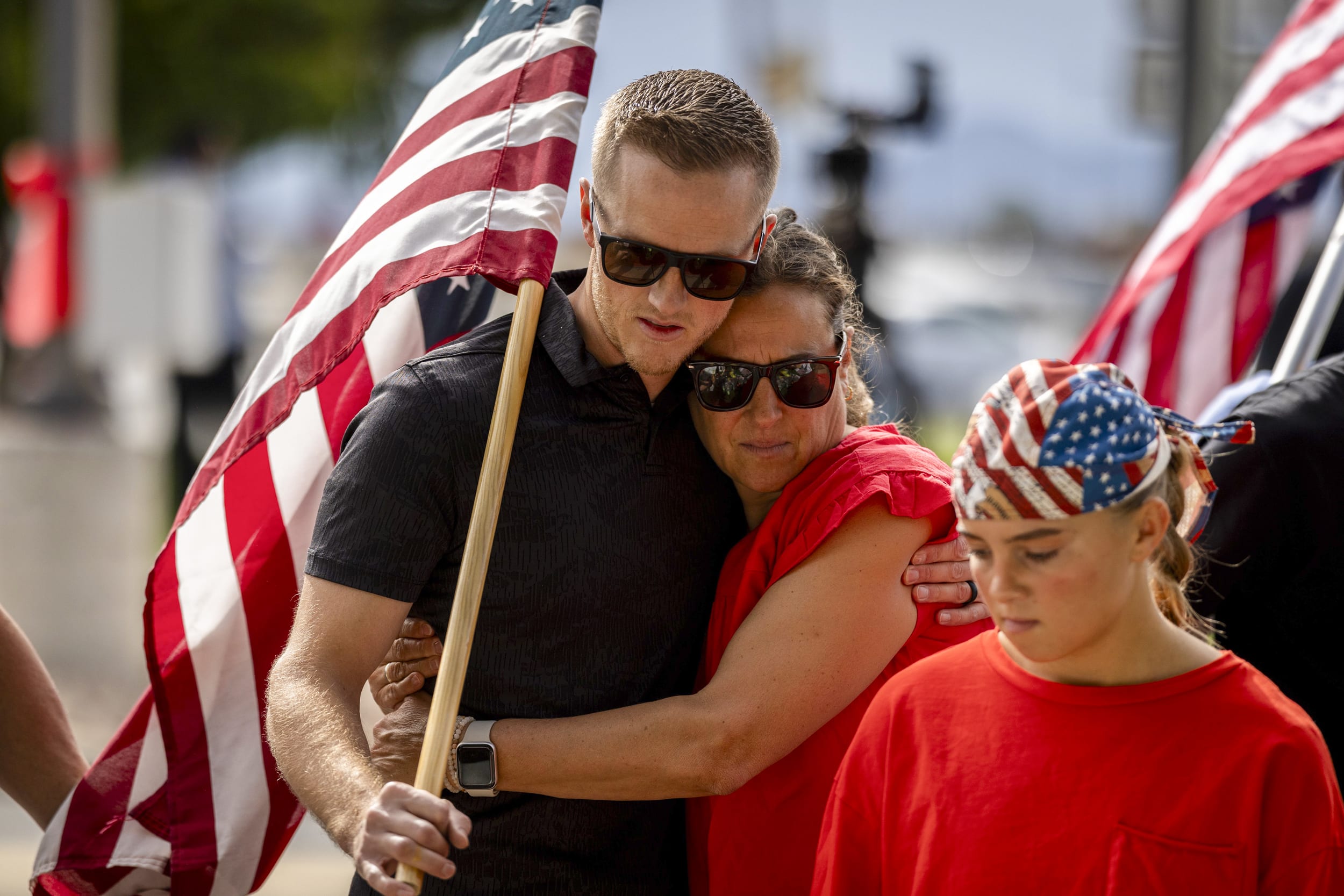 Charlie Kirk memorial.