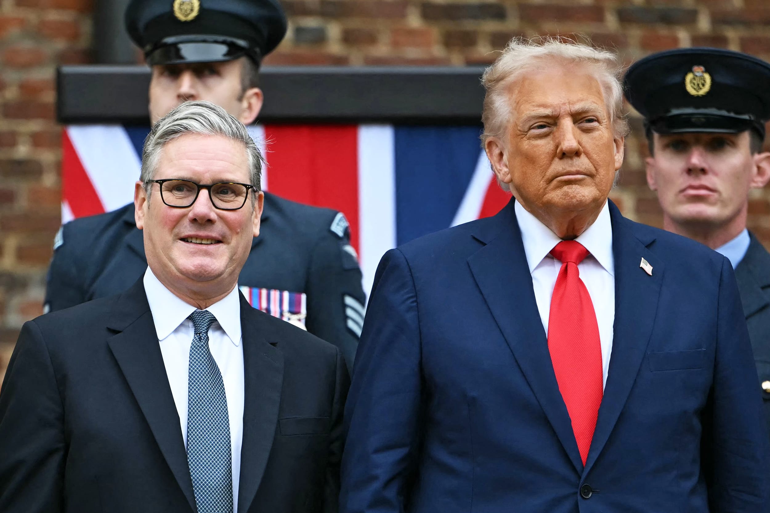 Image: BRITAIN-US-DIPLOMACY