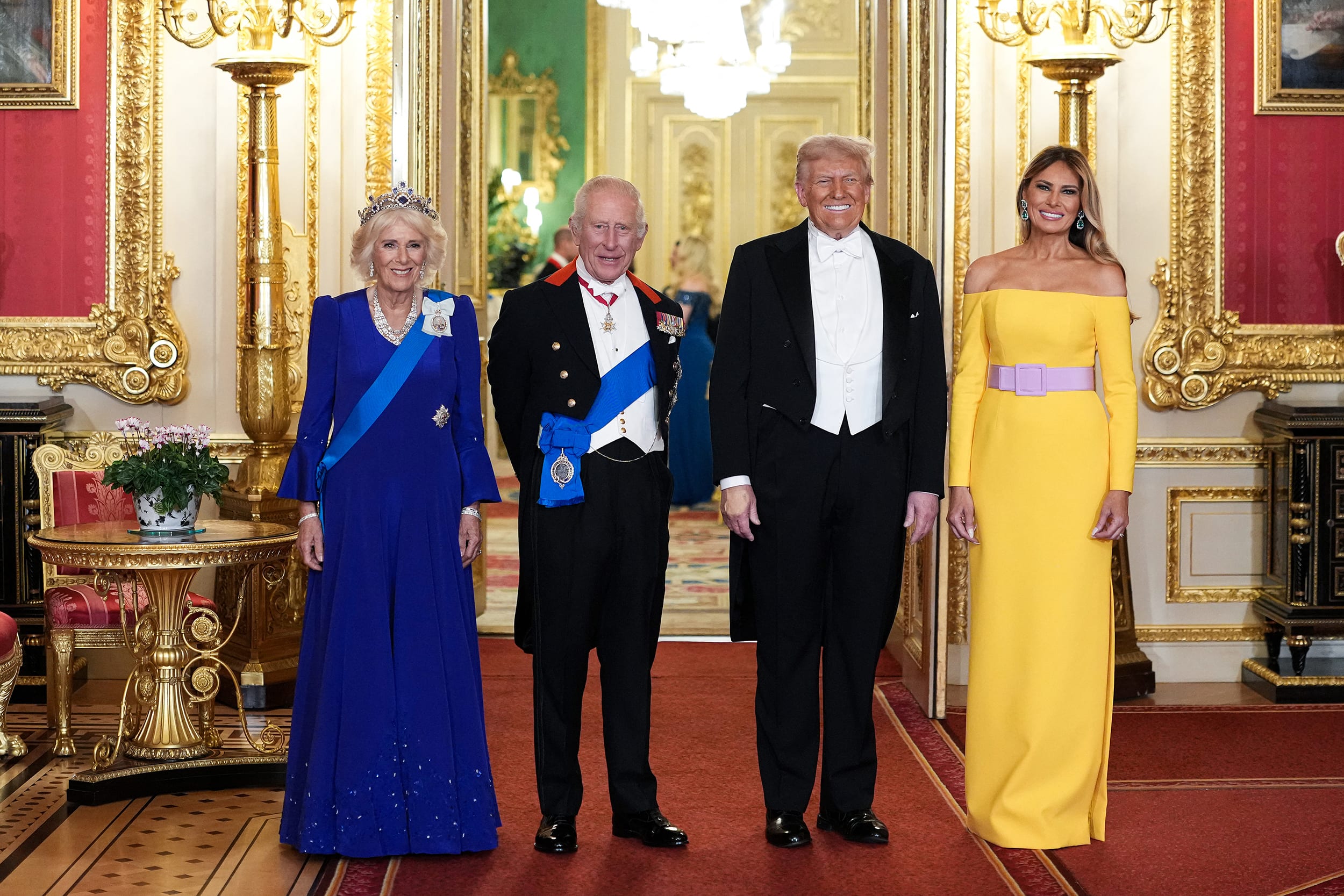 TOPSHOT-BRITAIN-US-ROYALS-DIPLOMACY