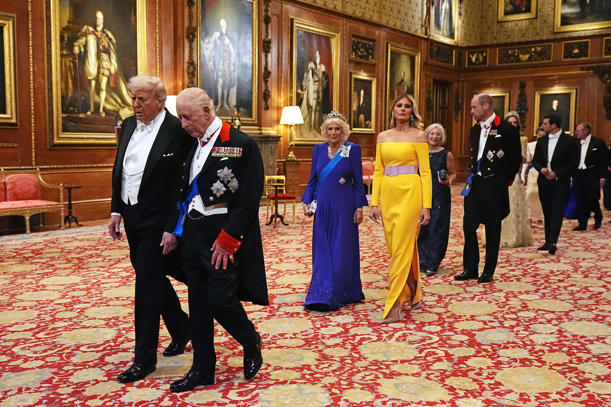 UK Hosts President Trump And First Lady Melania Trump For State Visit - Day Two