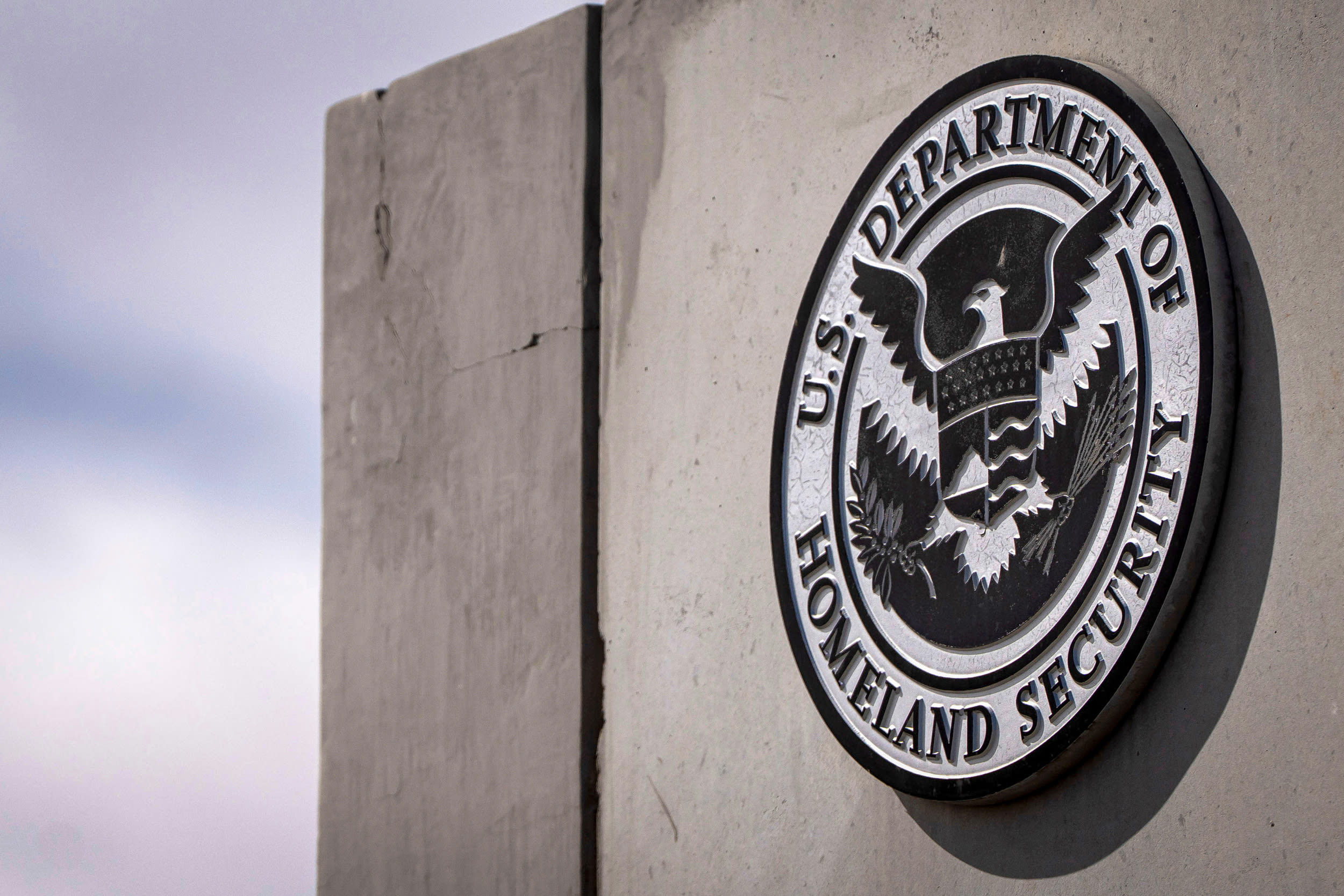 U.S. Department of Homeland Security logo.