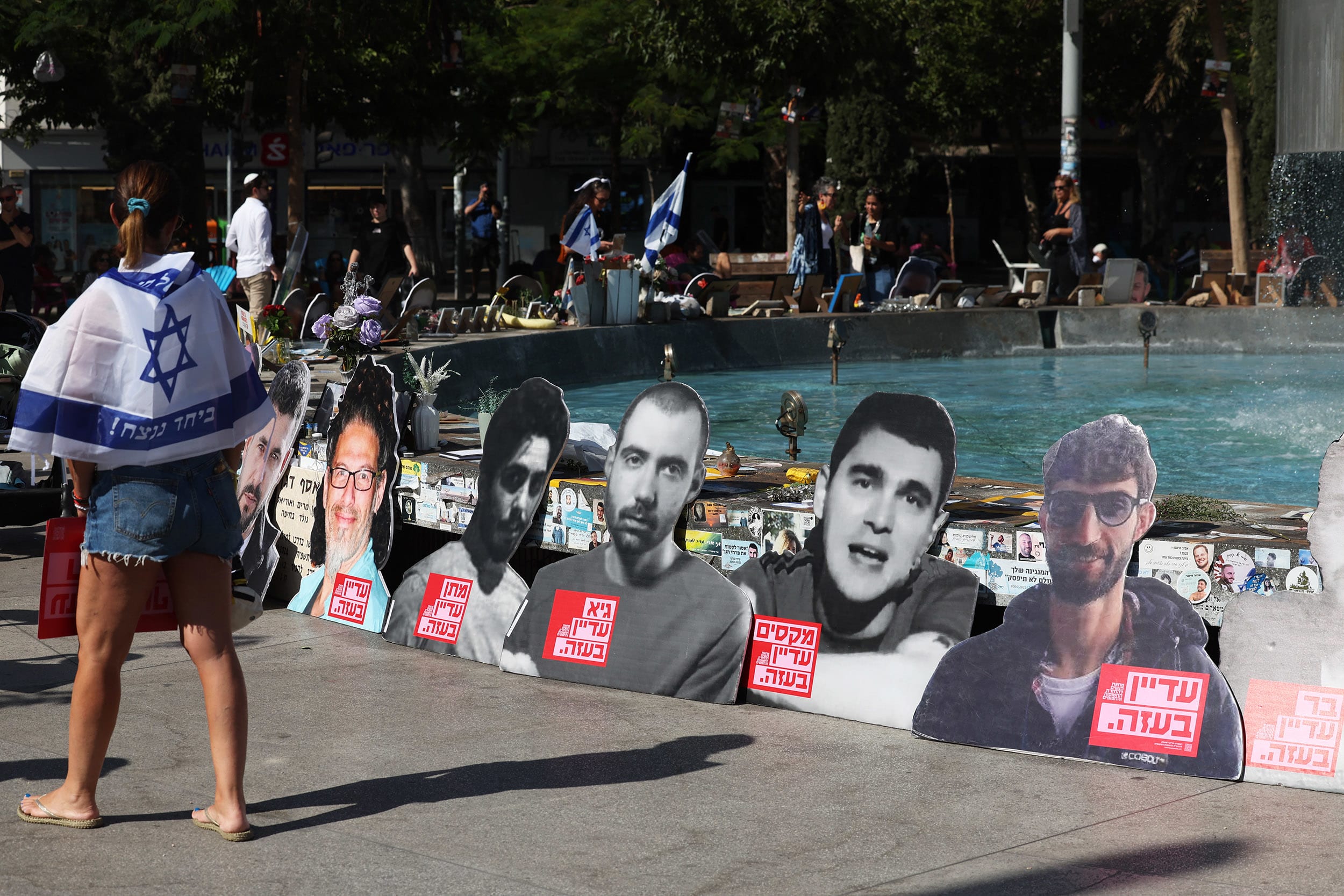 ISRAEL-PALESTINIAN-CONFLICT-ANNIVERSARY-HOSTAGES