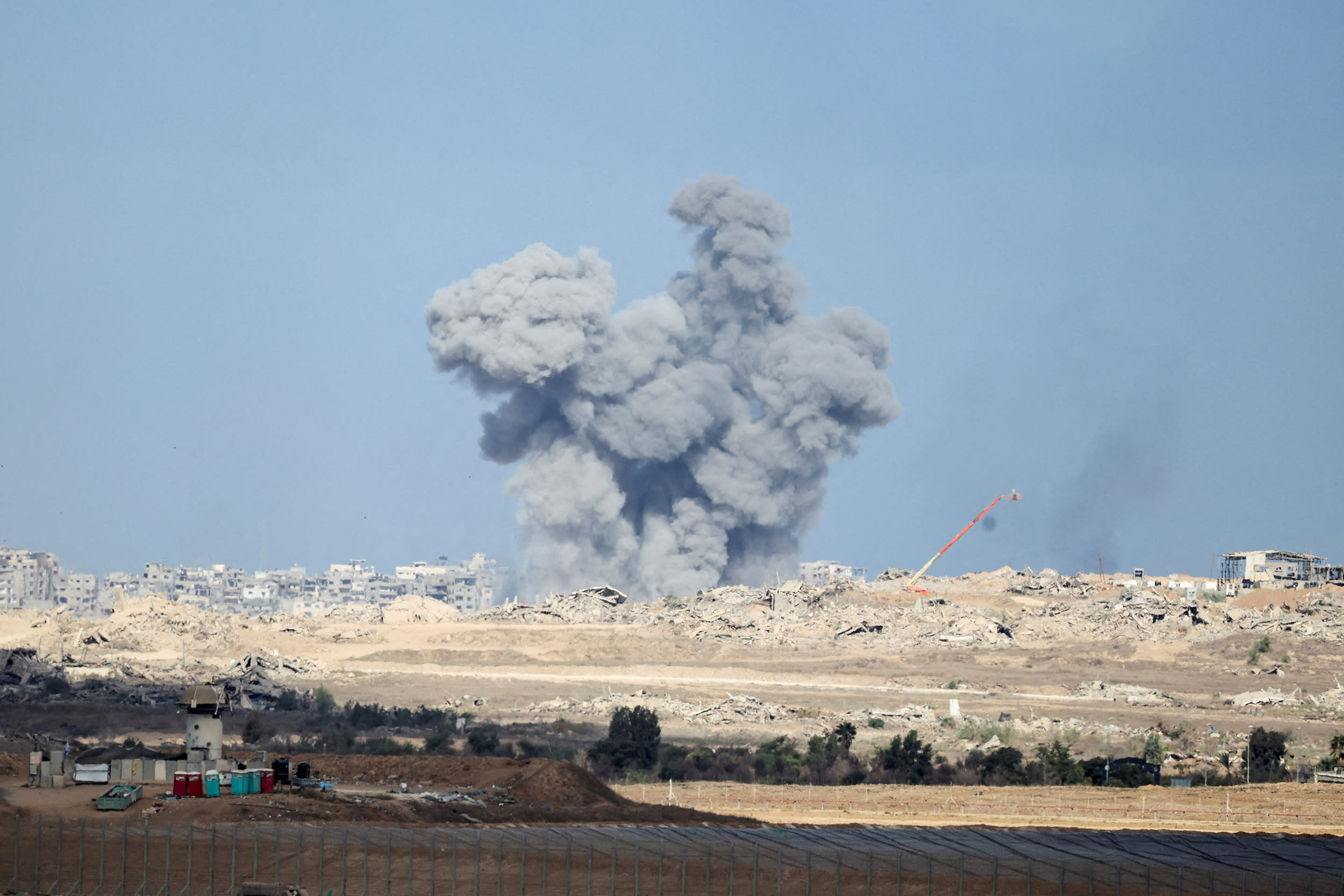 Aftermath of Israel's government ratifying a ceasefire with Hamas in Gaza