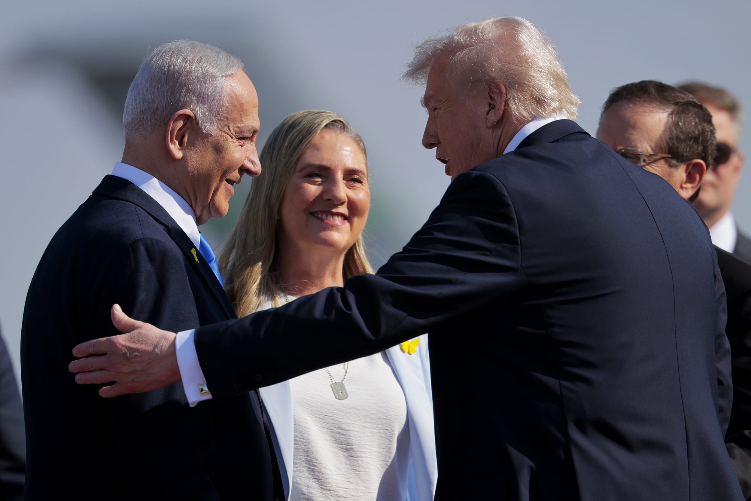 Image: President Trump Visits Israel And Egypt After Gaza Ceasefire Takes Effect
