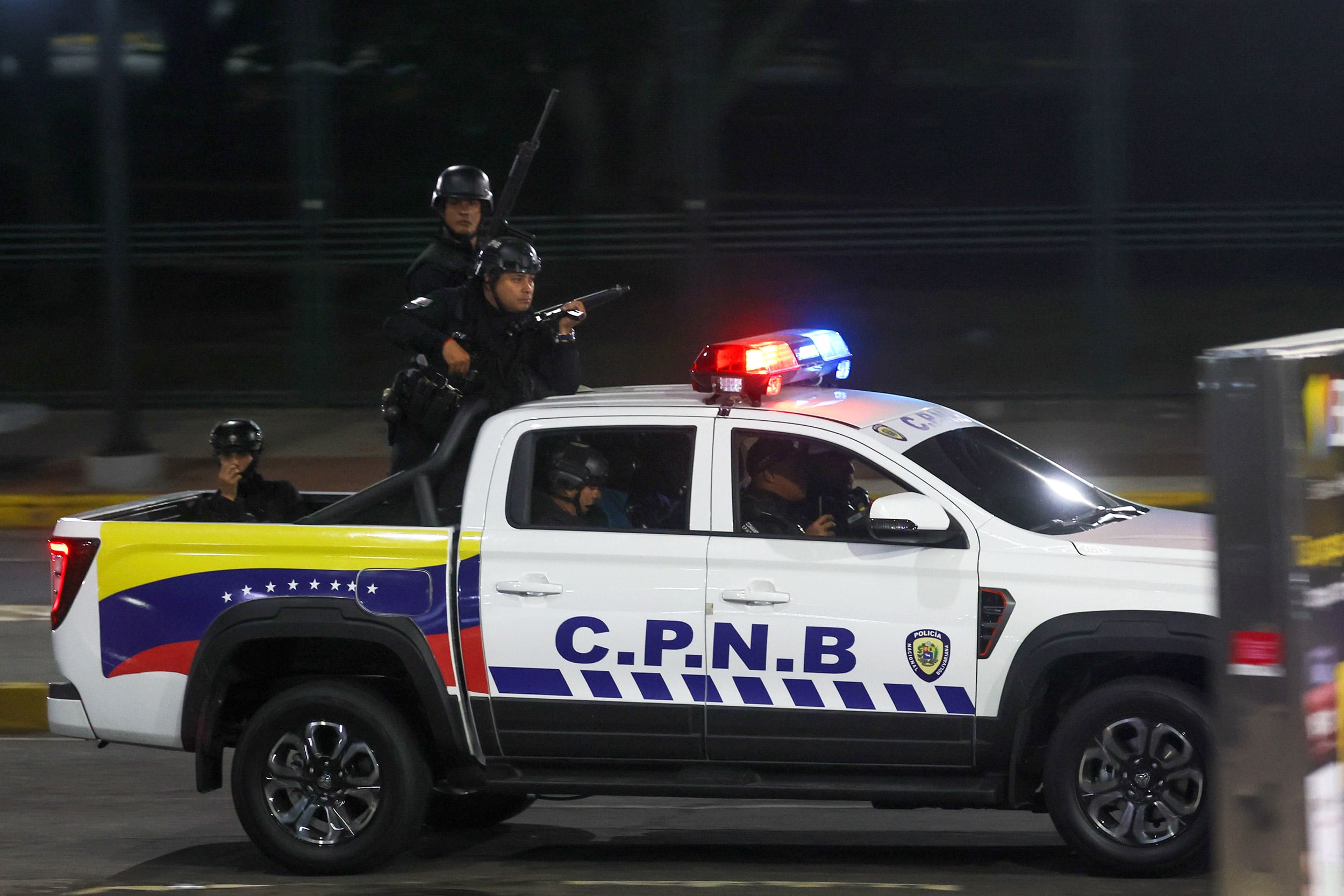 Multiple explosions reported across Caracas, Venezuela - 03 Jan 2026