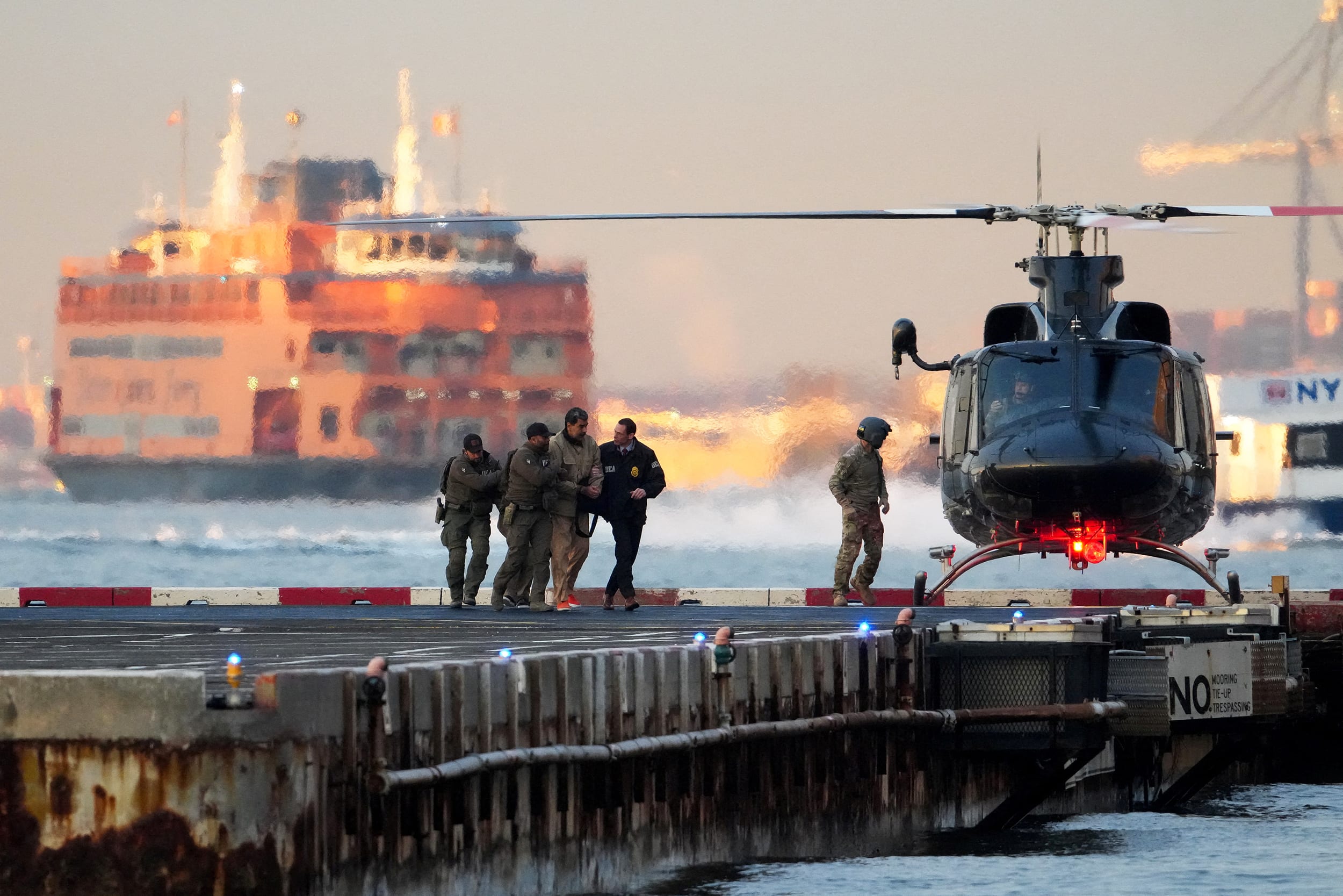 Venezuelan President Nicolas Maduro's initial appearance to face U.S. federal charges, in Manhattan