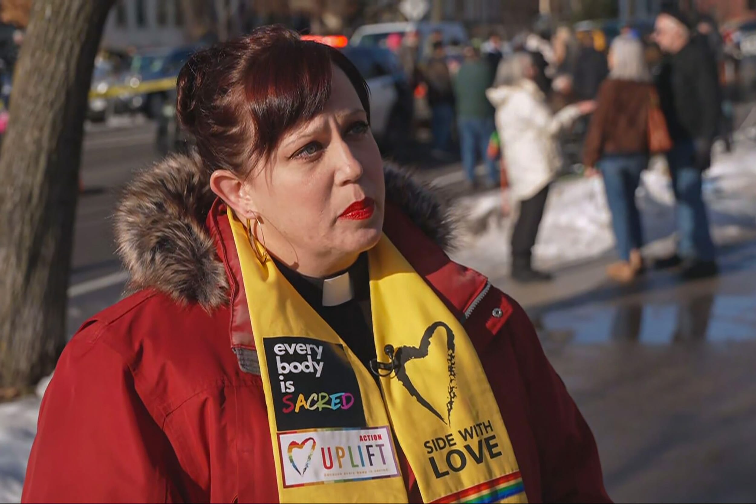 Reverend Ashley Horan.