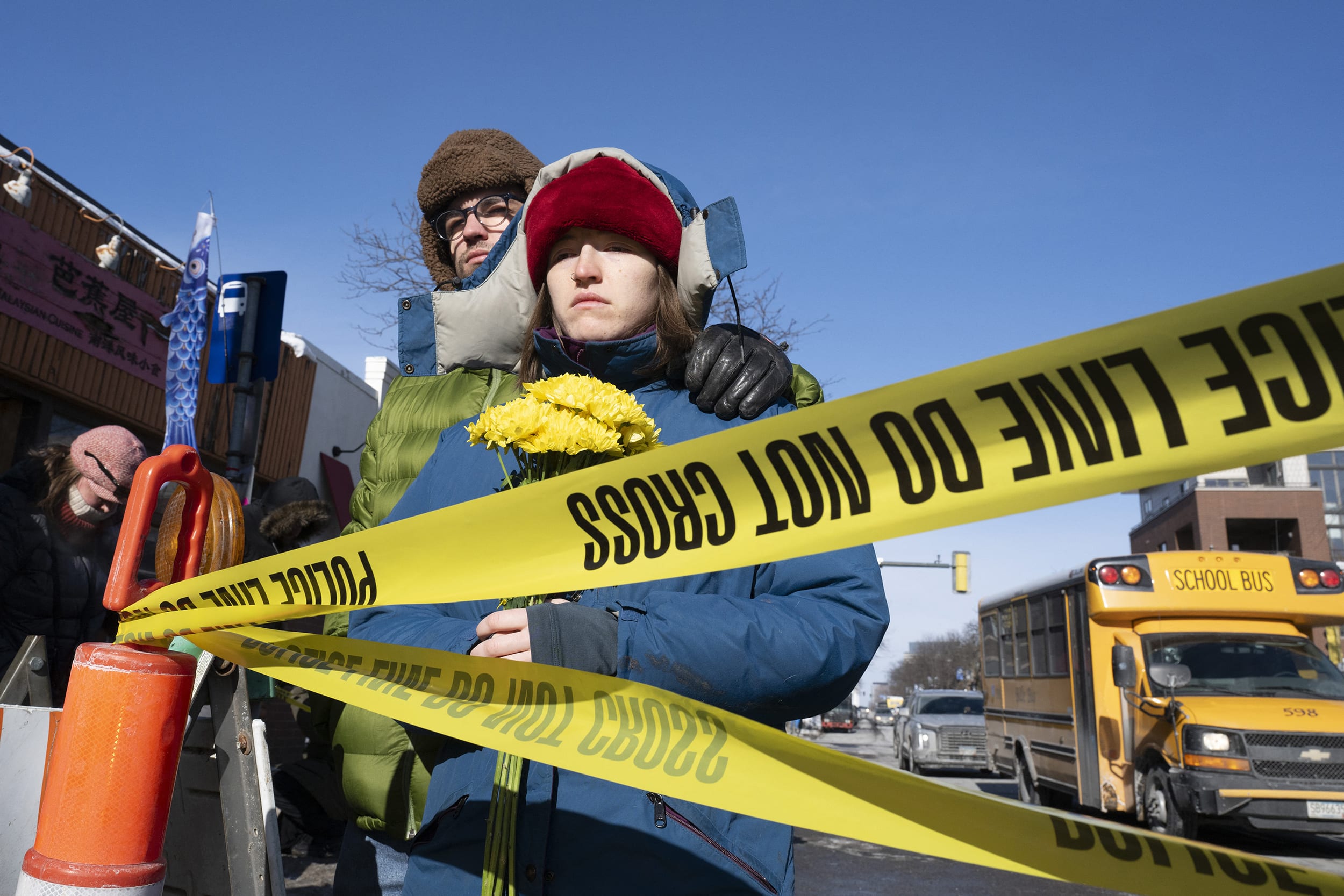 Image: US-IMMIGRATION-ICE-SHOOTING