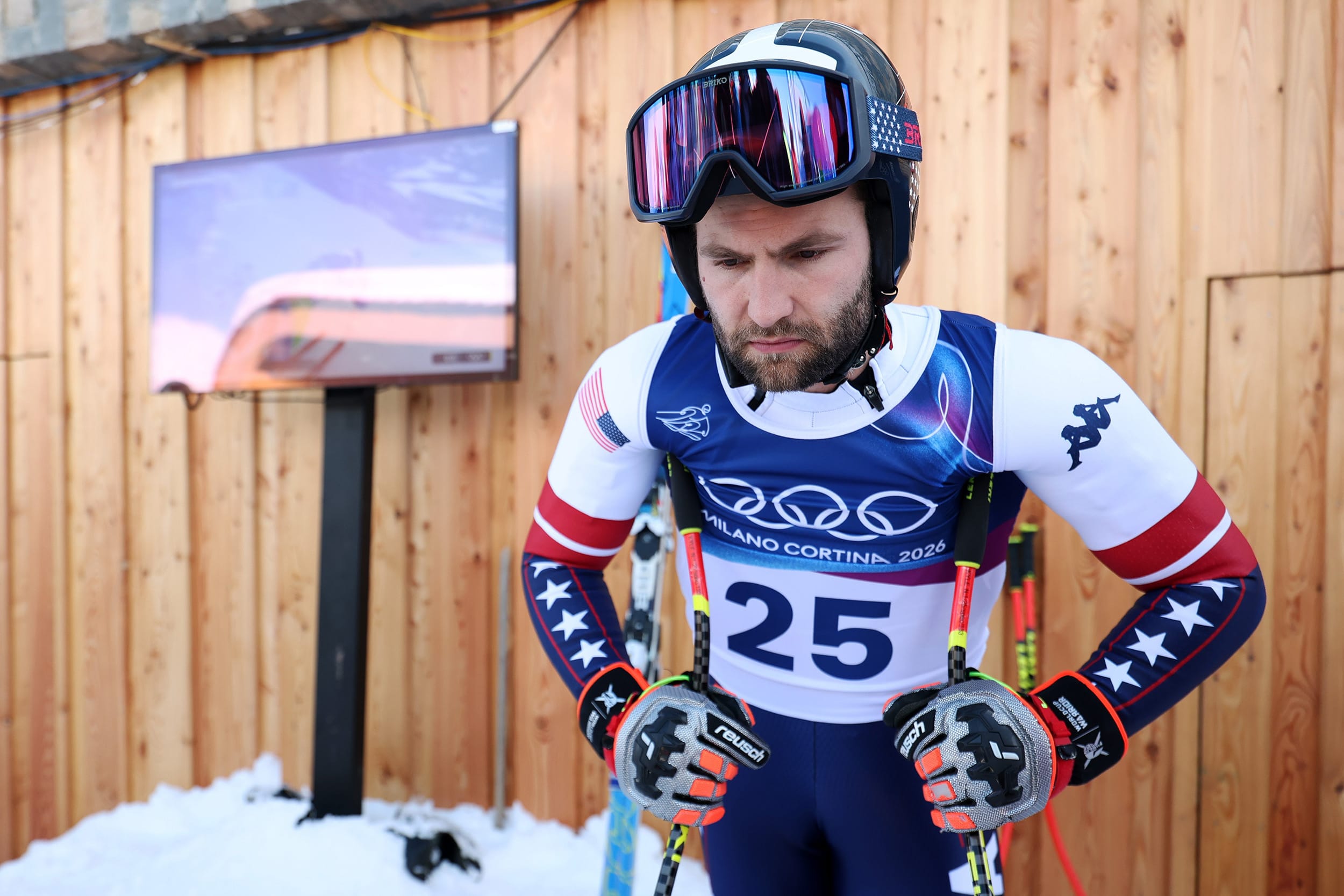 Image: Alpine Skiing Training in Bormio - Milano Cortina 2026 Winter Olympics: Day -1