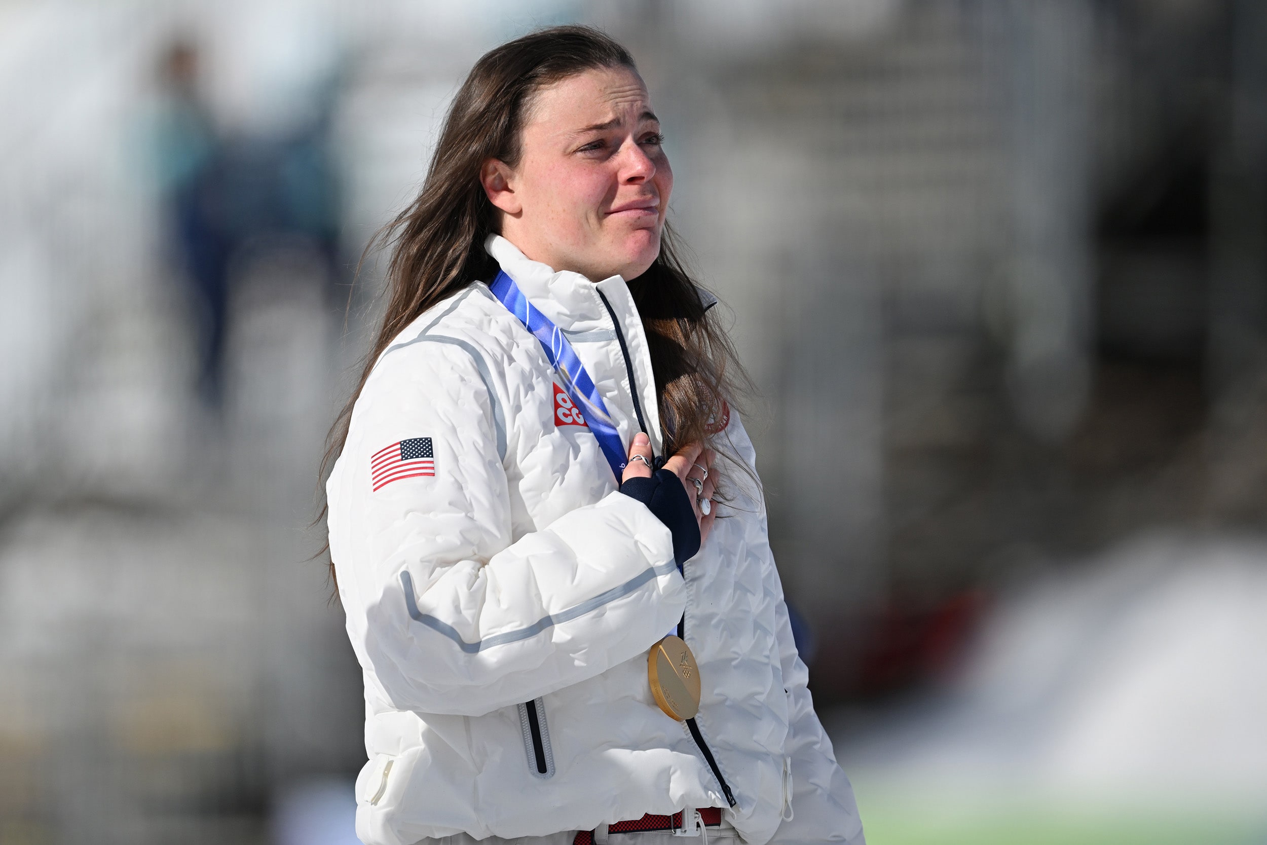 Image: Alpine Skiing - Milano Cortina 2026 Winter Olympics: Day 2