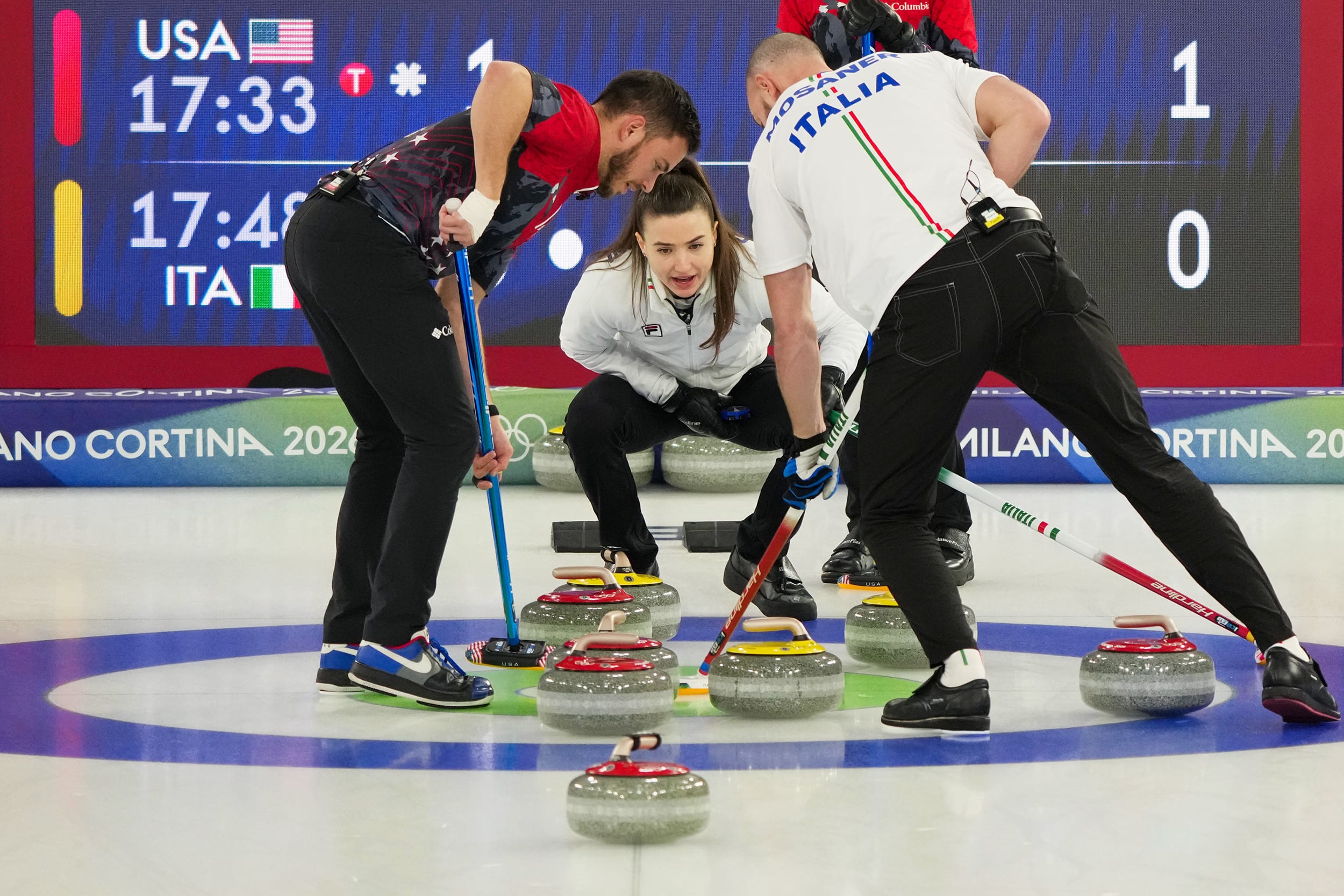 Olympics: Curling-Mixed Doubles Round Robin