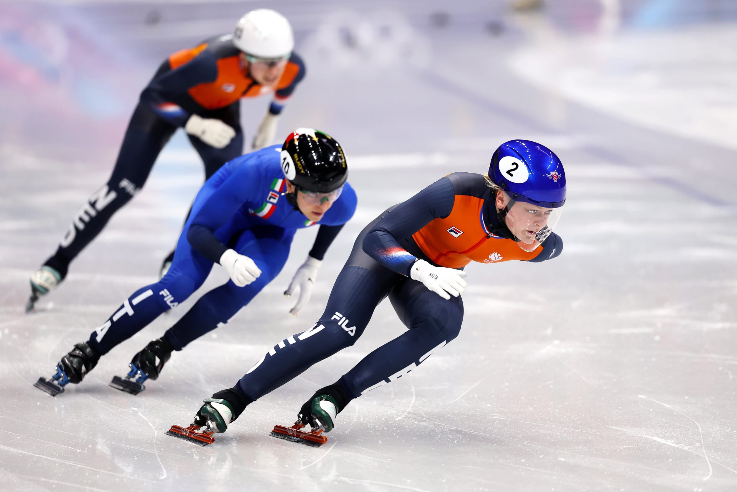 Image: Short Track Speed Skating - Milano Cortina 2026 Winter Olympics: Day 6