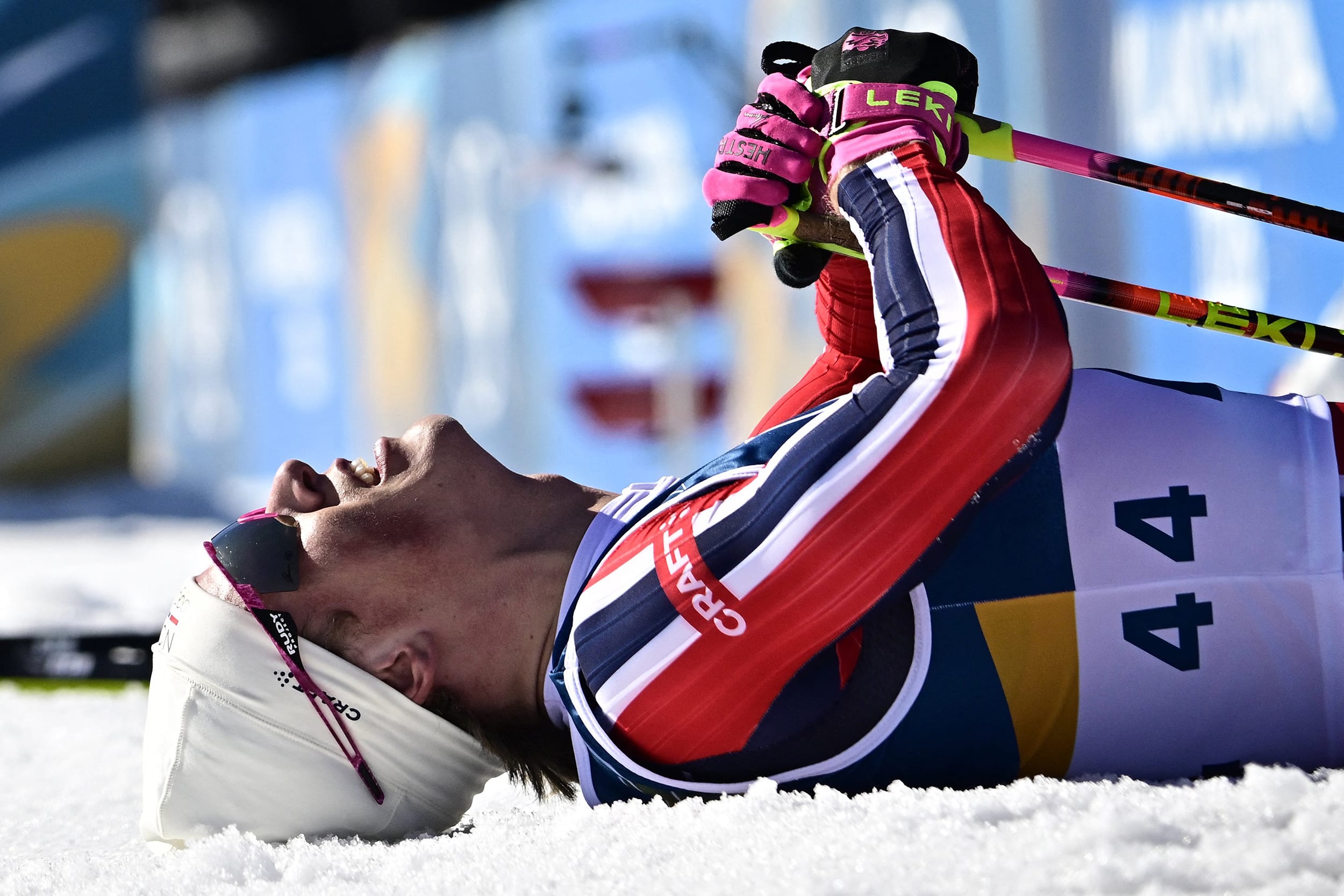 Image: TOPSHOT-CCOUNTRY-OLY-2026-MILANO CORTINA