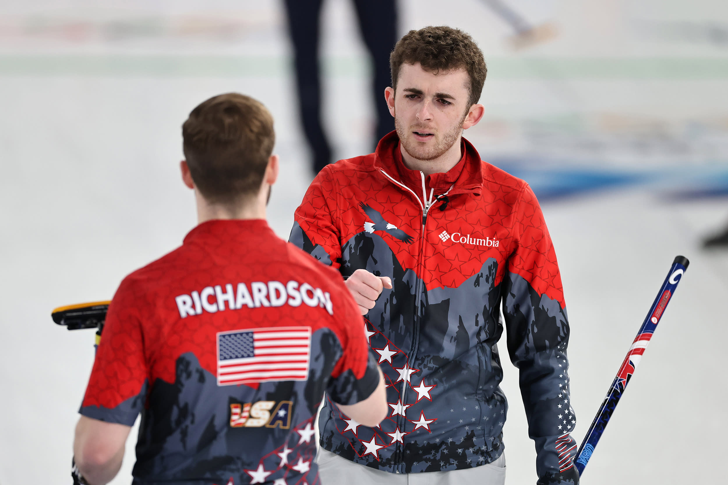 Image: Curling - Milano Cortina 2026 Winter Olympics: Day 9