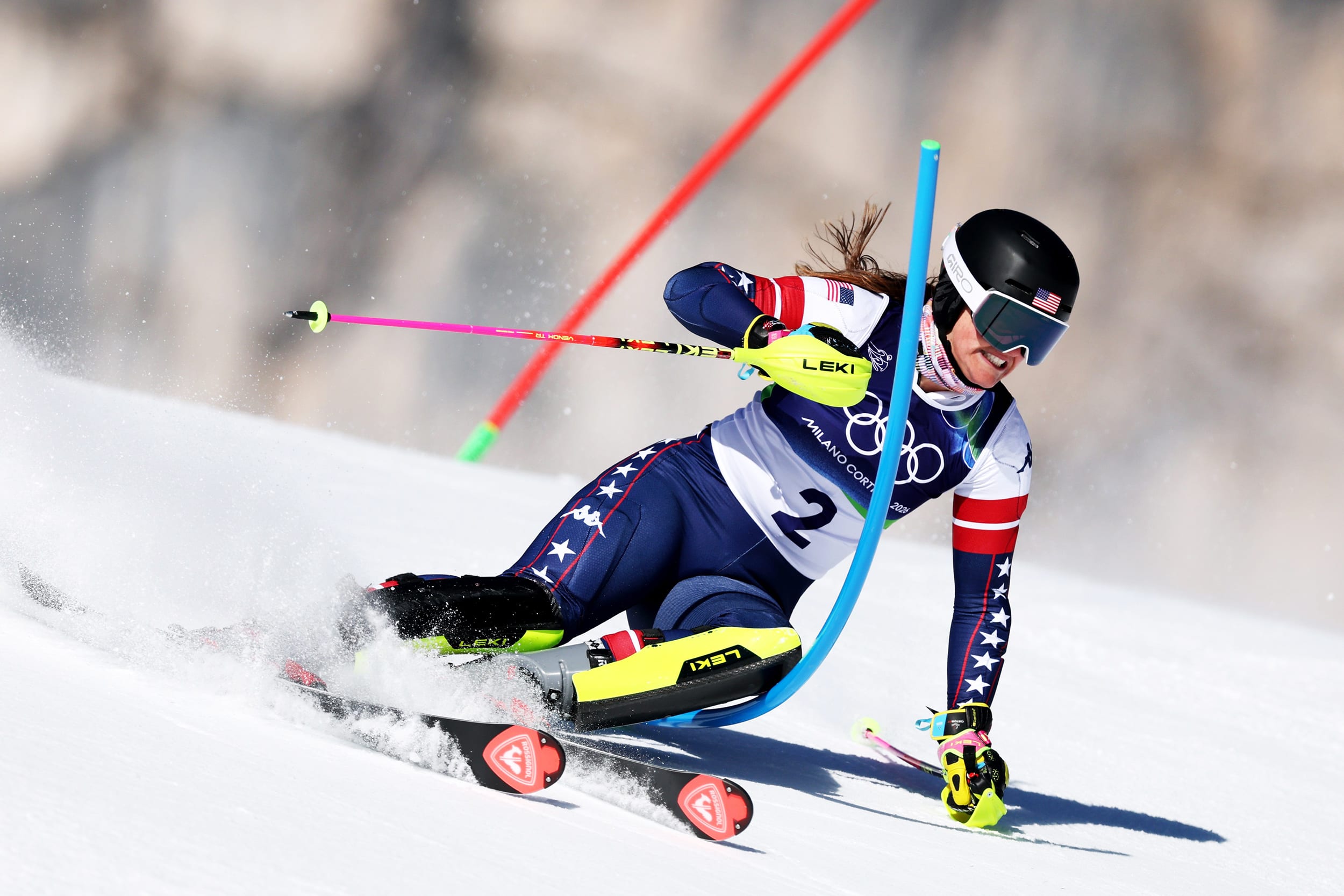 Image: Alpine Skiing - Milano Cortina 2026 Winter Olympics: Day 12