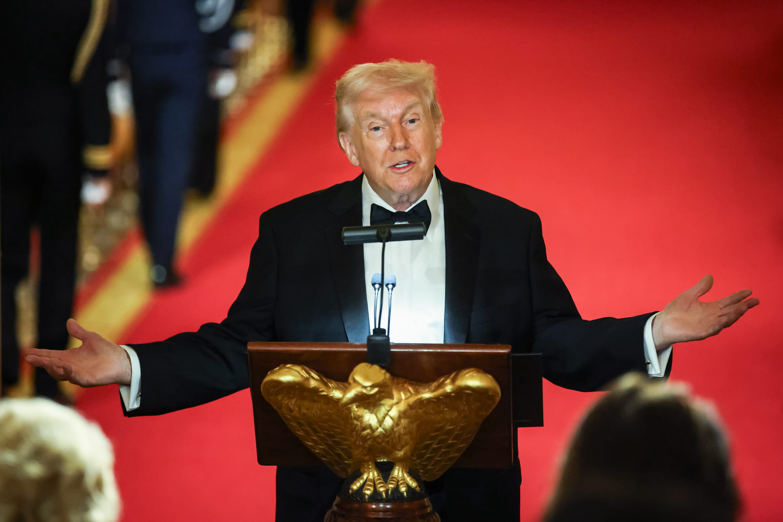President Trump Hosts Governors Dinner At White House