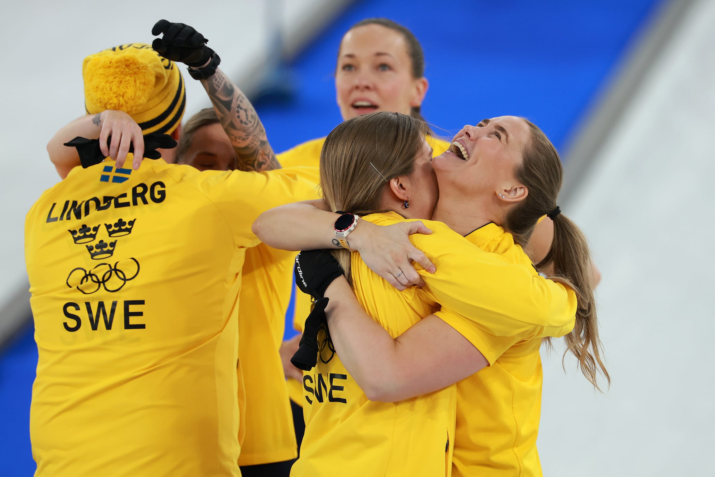 Image: Curling - Milano Cortina 2026 Winter Olympics: Day 16