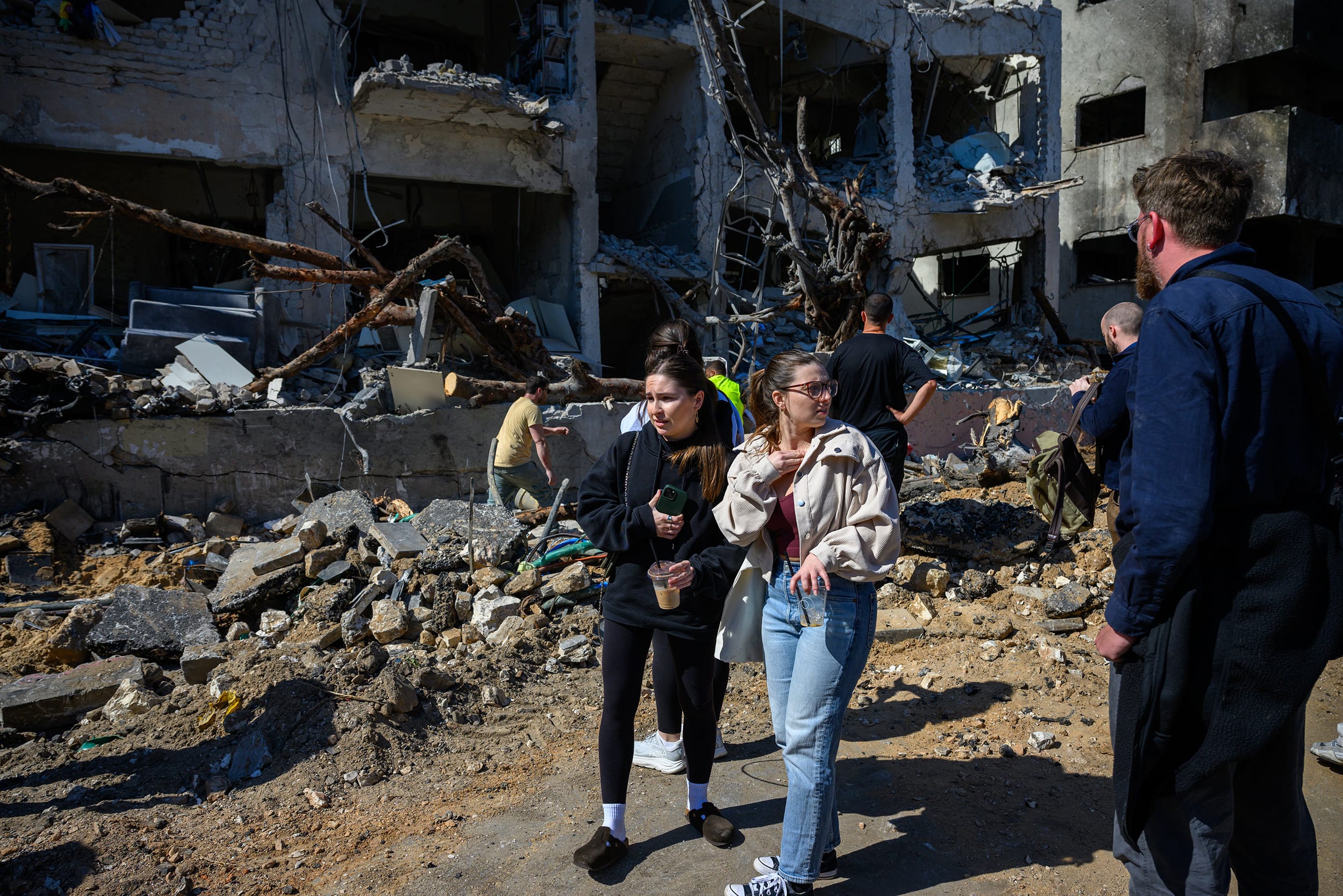 Image: Israelis Brace For Response After Joint U.S.-Israel Strikes On Iran