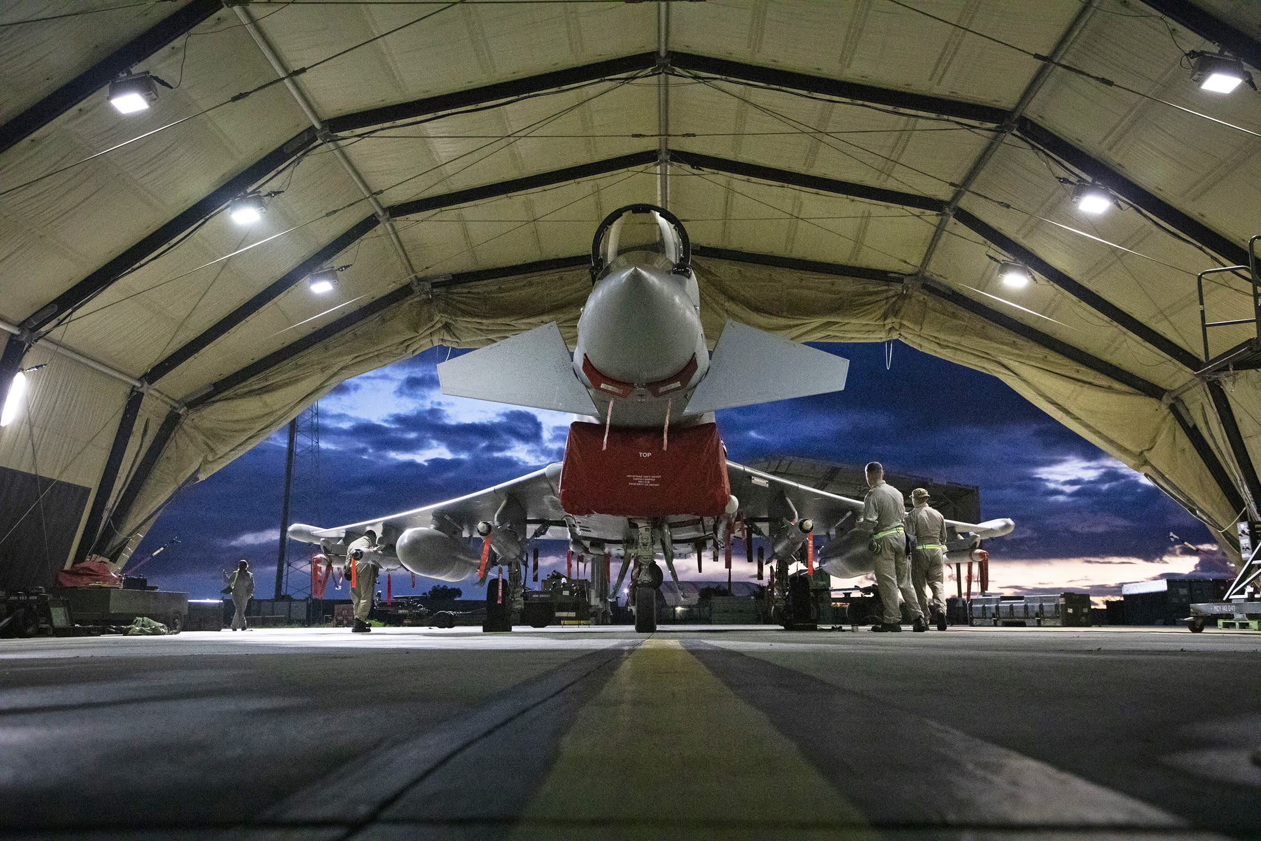 RAF Make Further Air Strikes Against Military Targets In Yemen