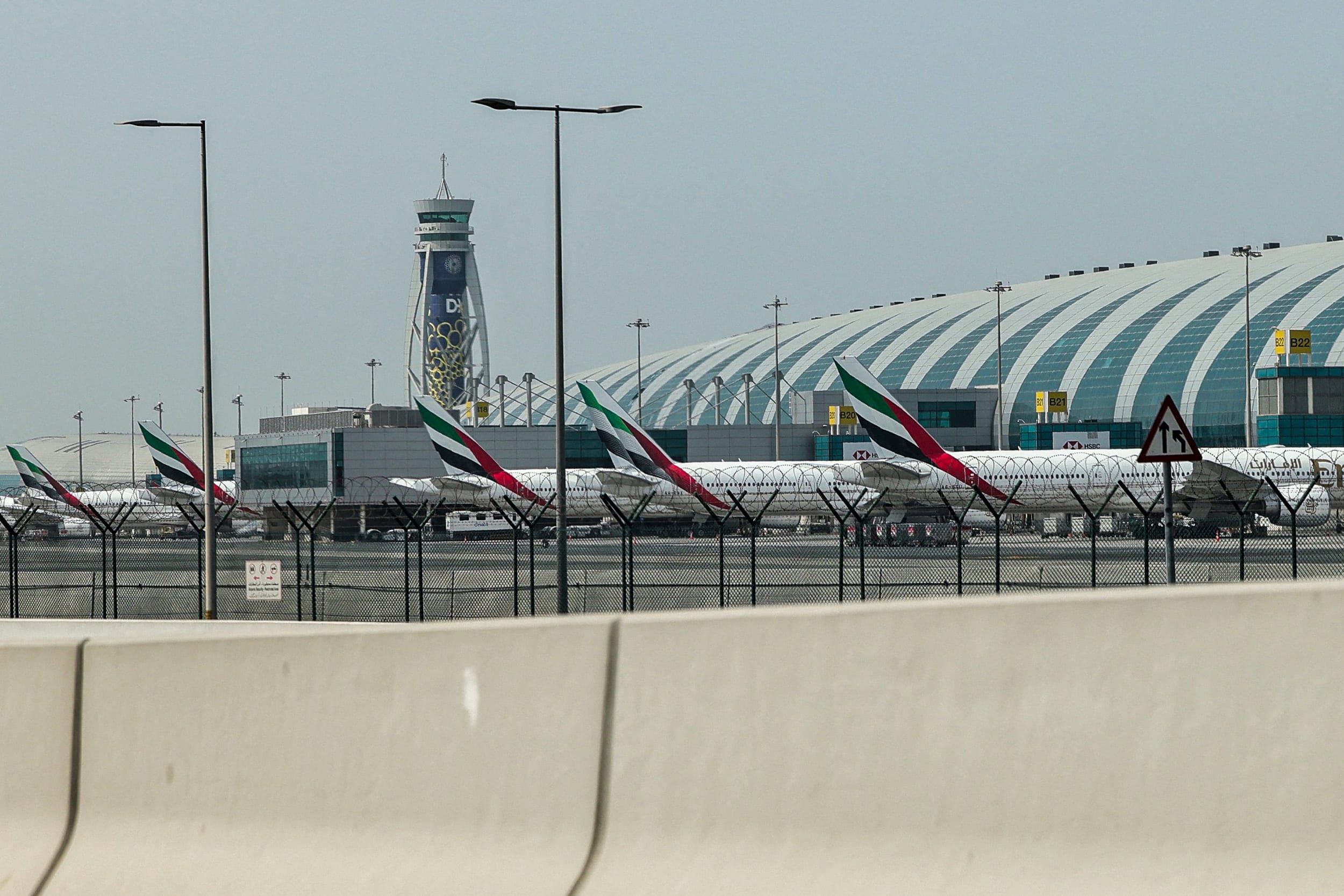 Planes on the tarmac.