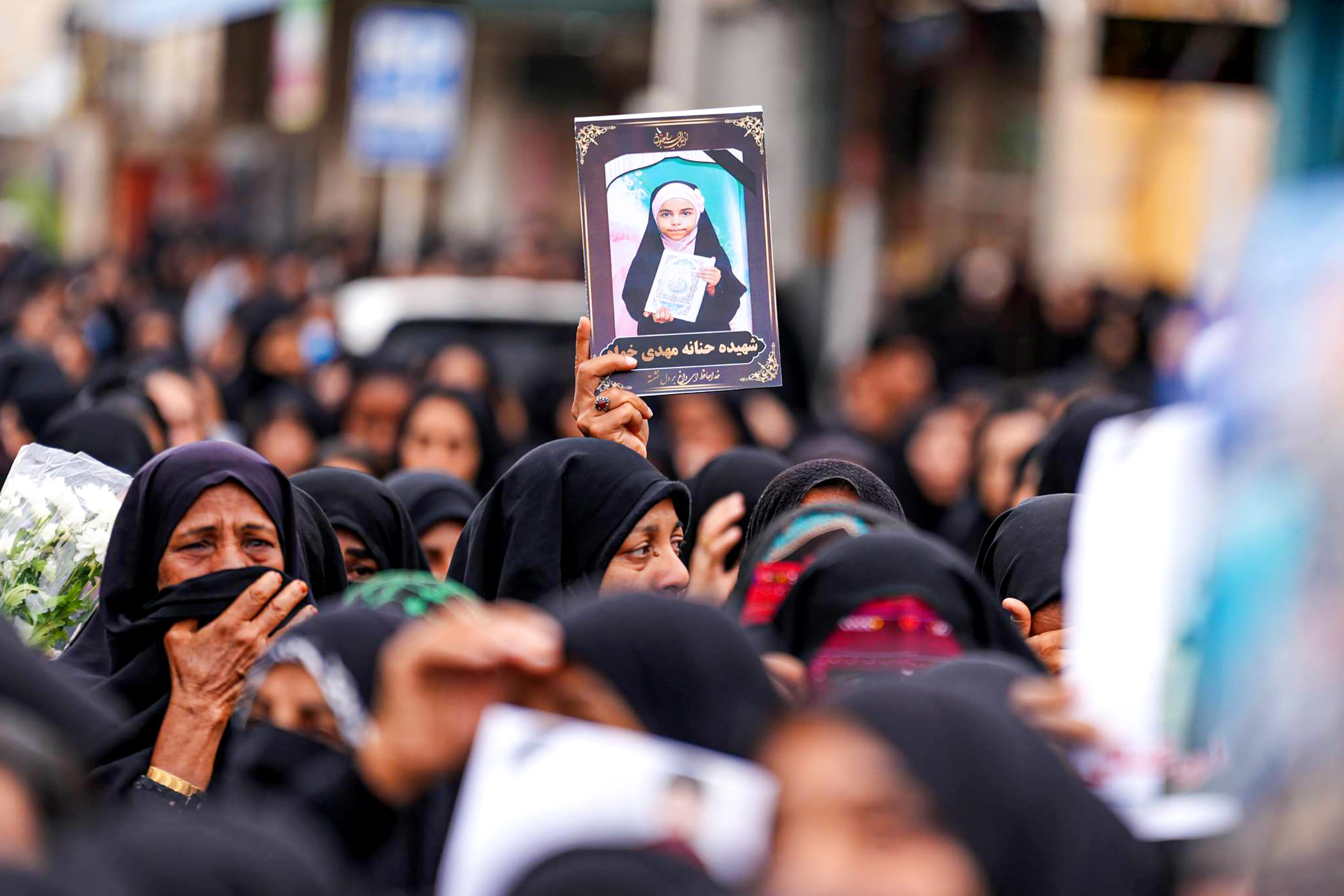 Funeral held for children who lost their lives in US-Israeli attack on Iranian Primary School